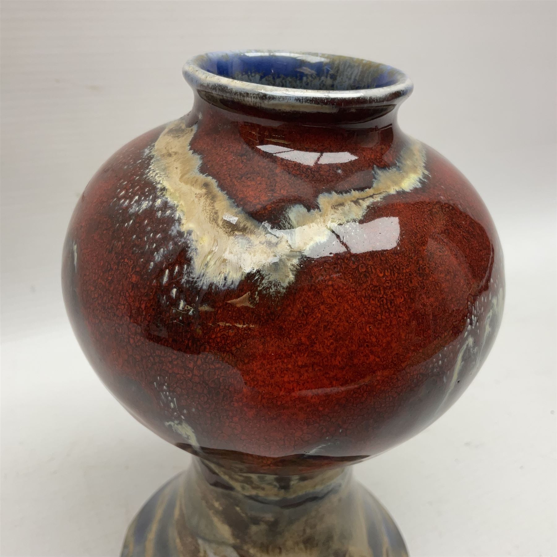 Anita Harris Black Ryden Studio vase - Image 4 of 8