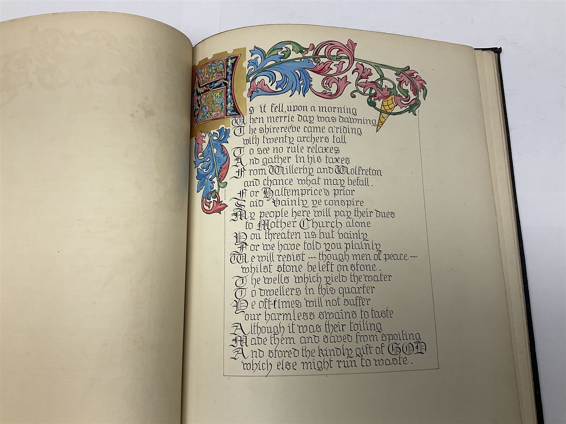 20th century illuminated hymn books - Image 8 of 12