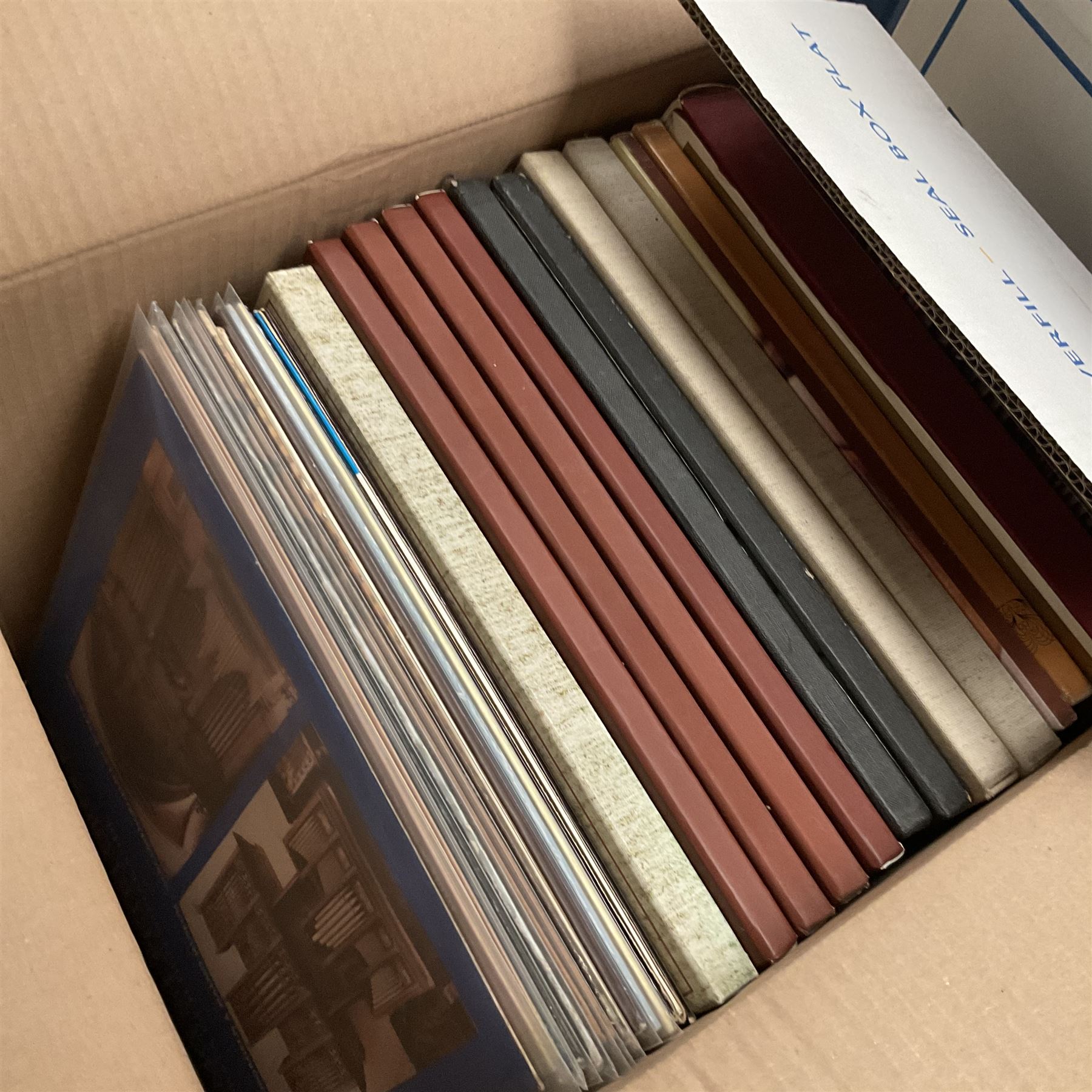Collection of vinyl LP records in four boxes - Image 7 of 10
