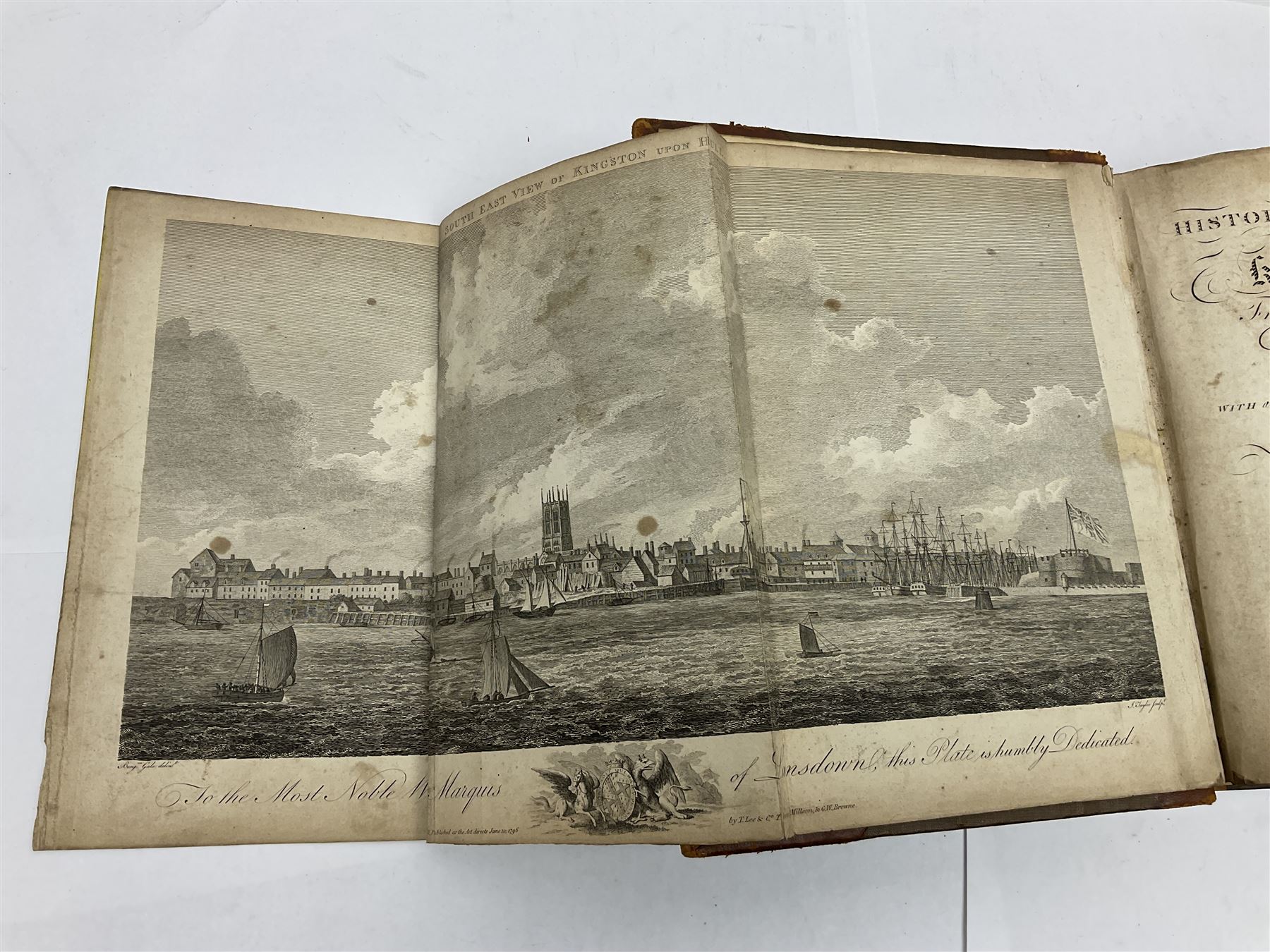 Tickell Rev. John: History of the Town and County of Kingston-upon-Hull From its Foundation in the R - Image 7 of 14