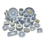 Large collection of Wedgwood Jasperware