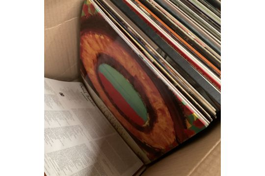 Collection of vinyl LP records in four boxes - Image 11 of 15