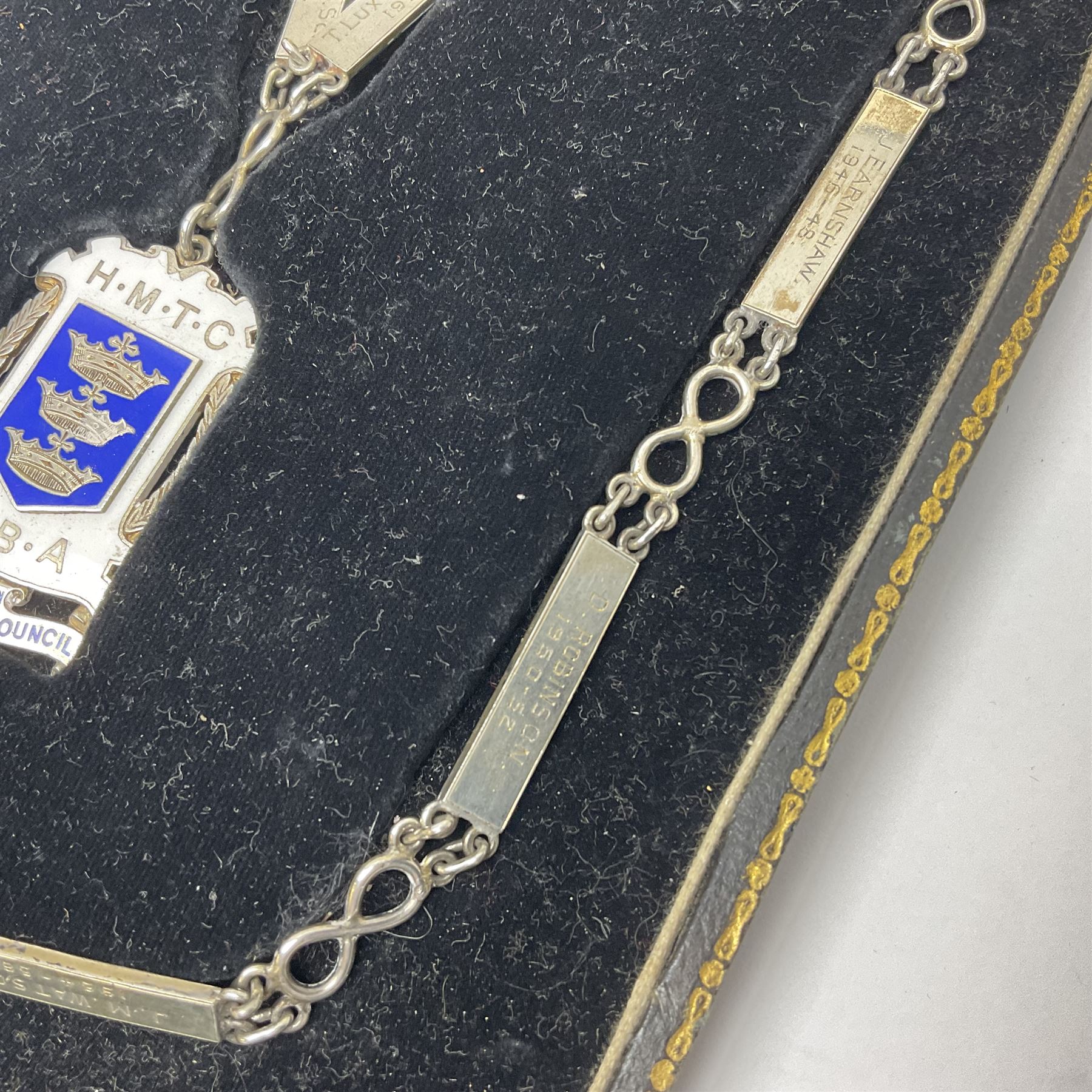1930s silver chain of office - Image 6 of 12