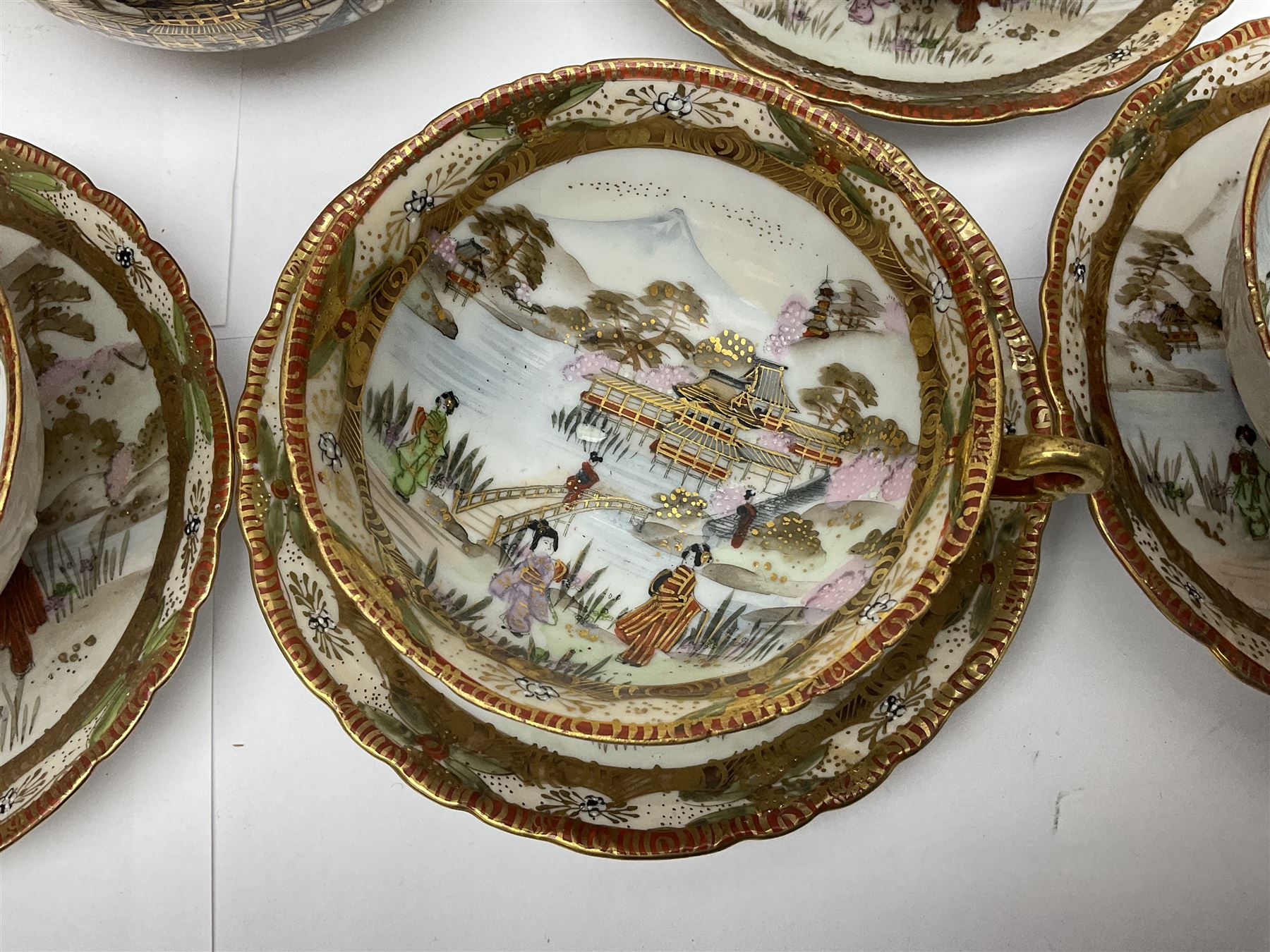 Noritake part tea service - Image 5 of 11