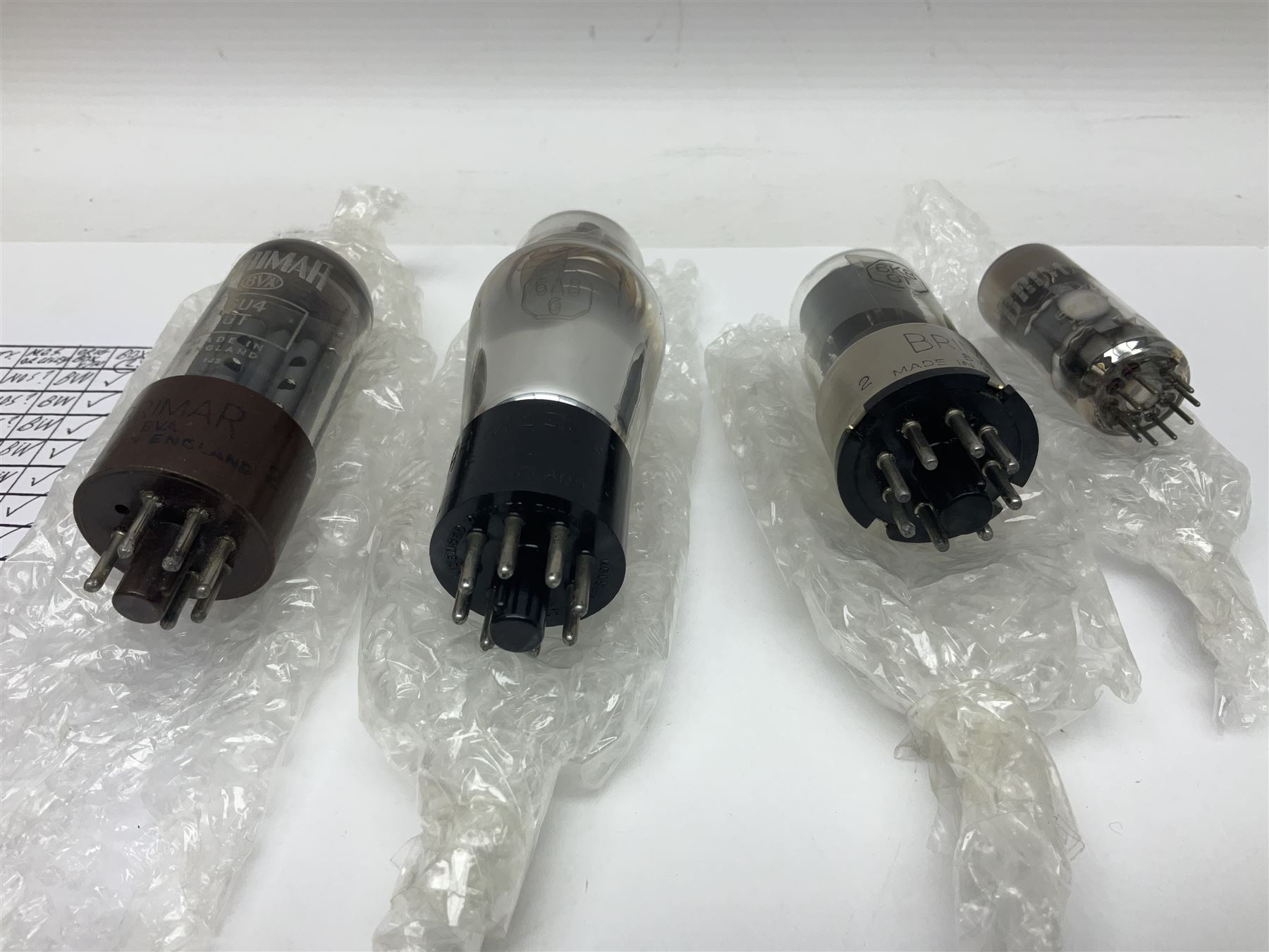 Collection of Brimar thermionic radio valves/vacuum tubes - Image 5 of 7