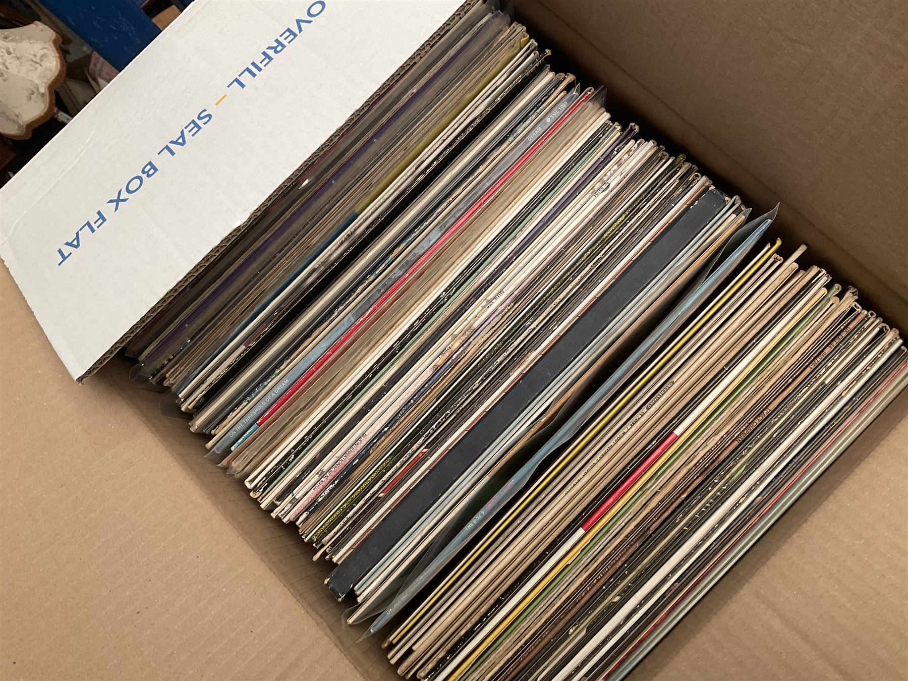 Collection of vinyl LP records in six boxes - Image 6 of 9