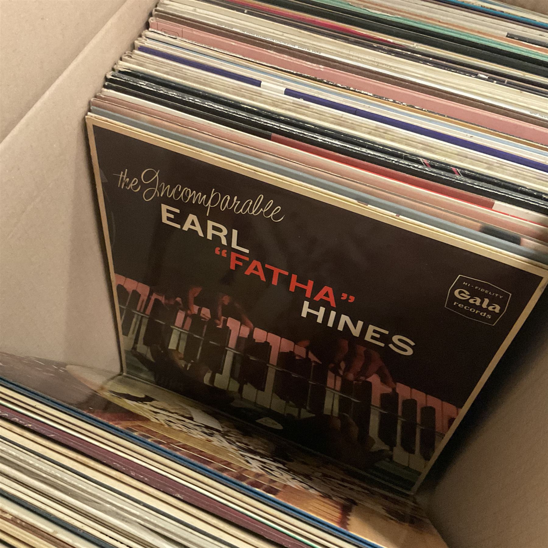 Collection of vinyl LP records in four boxes - Image 7 of 16