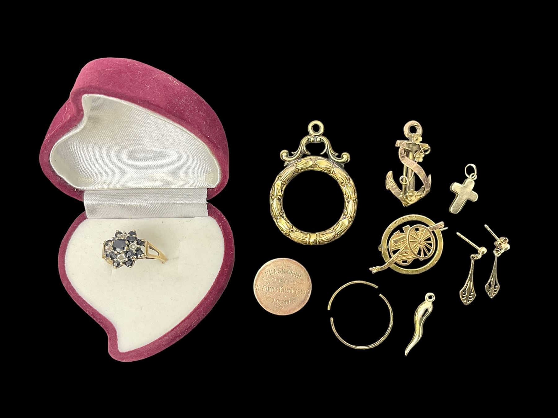 9ct gold jewellery