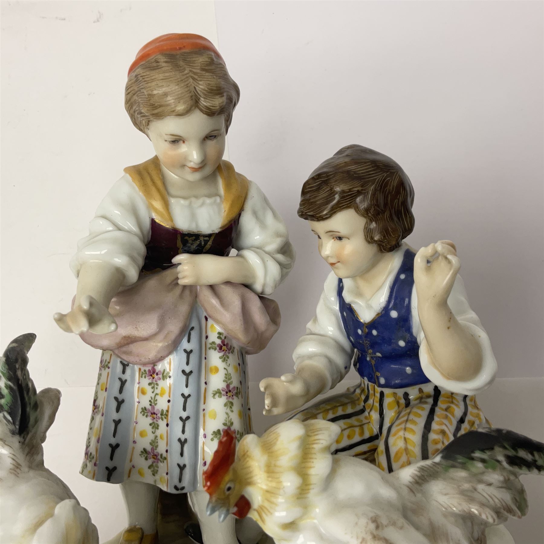 Two 19th century german figures - Image 5 of 13