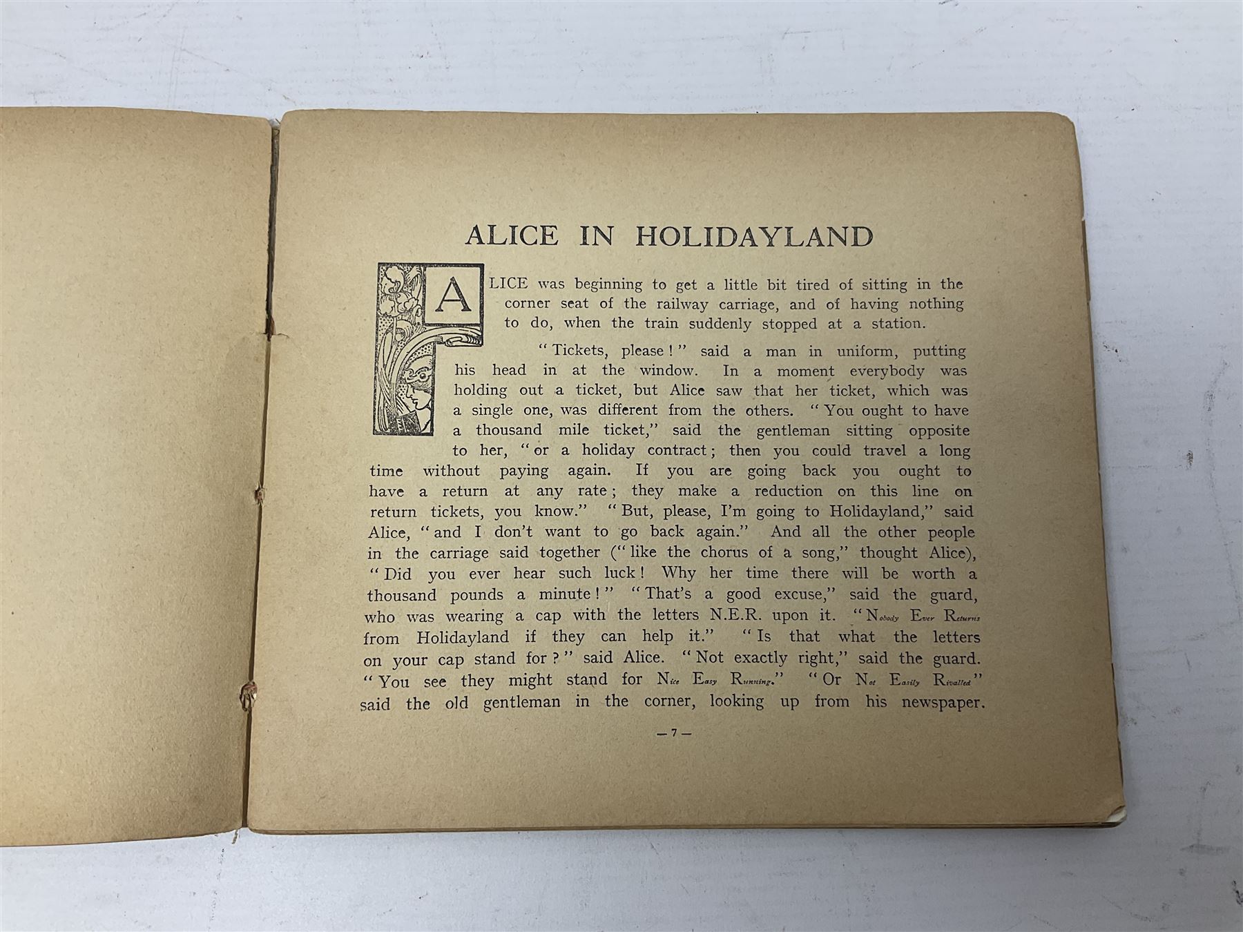 Frank Mason and Noel Pocock; Alice in Holidayland - A Parody in Prose - Image 6 of 12