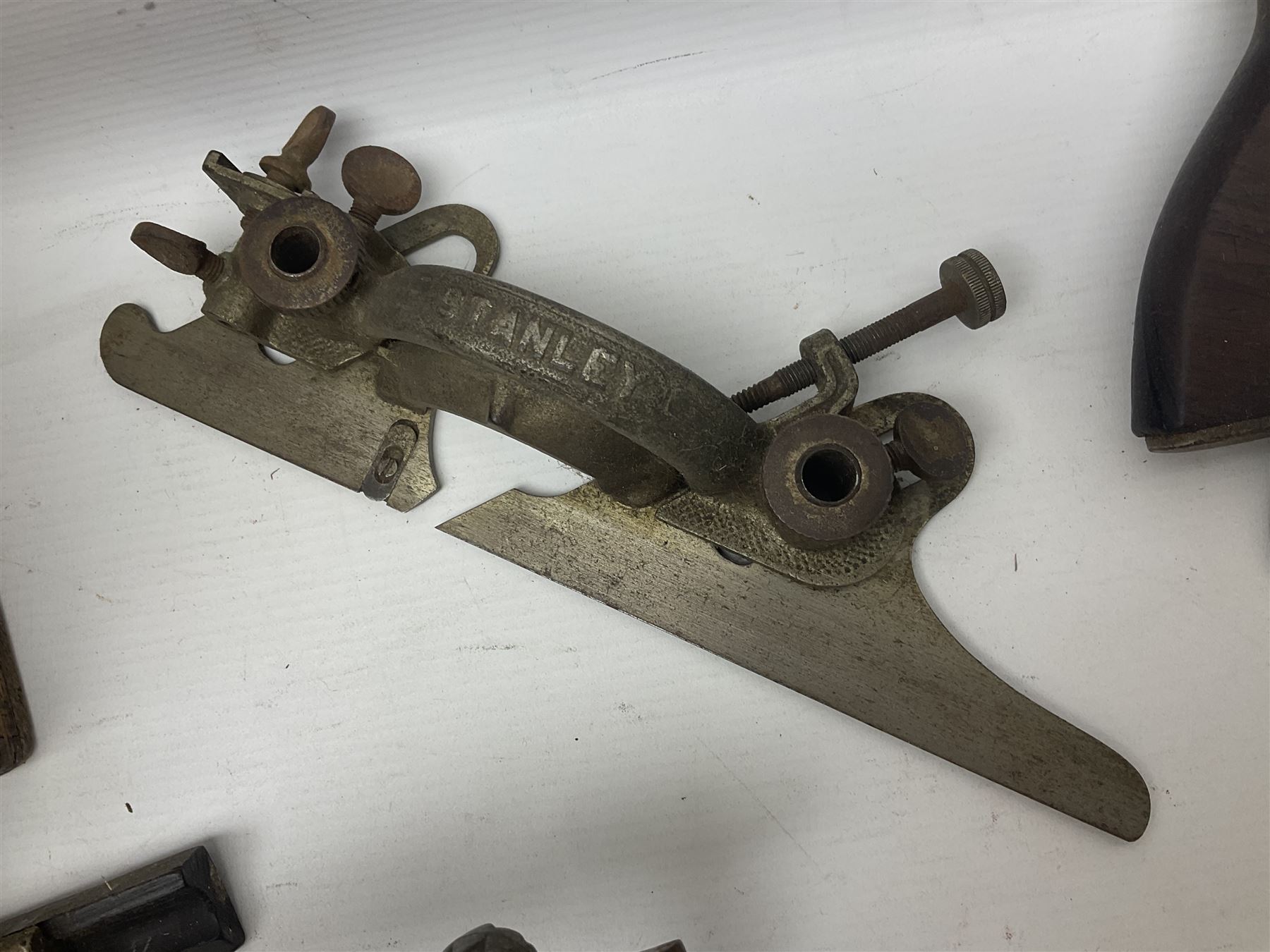 Stanley No 55 combination wood working plane - Image 6 of 13