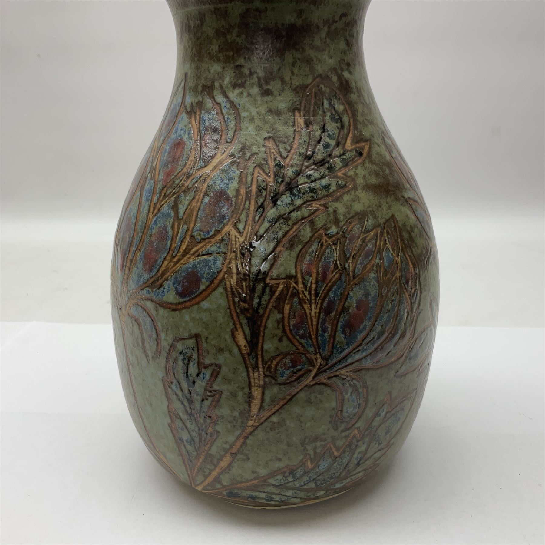 John Egerton (c1945-): studio pottery stoneware vase - Image 5 of 8