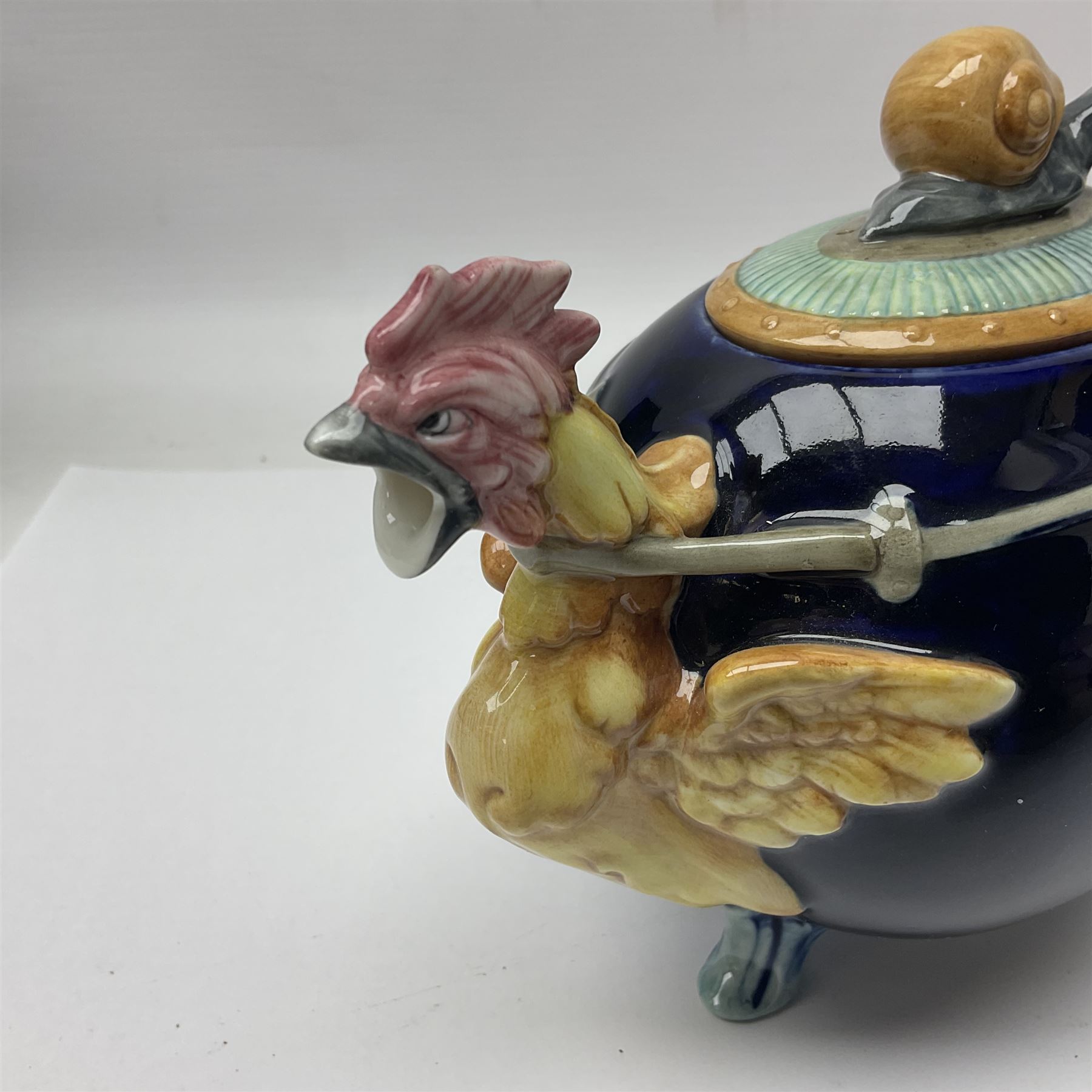 Minton Archive collection cockerel and monkey teapot - Image 6 of 13