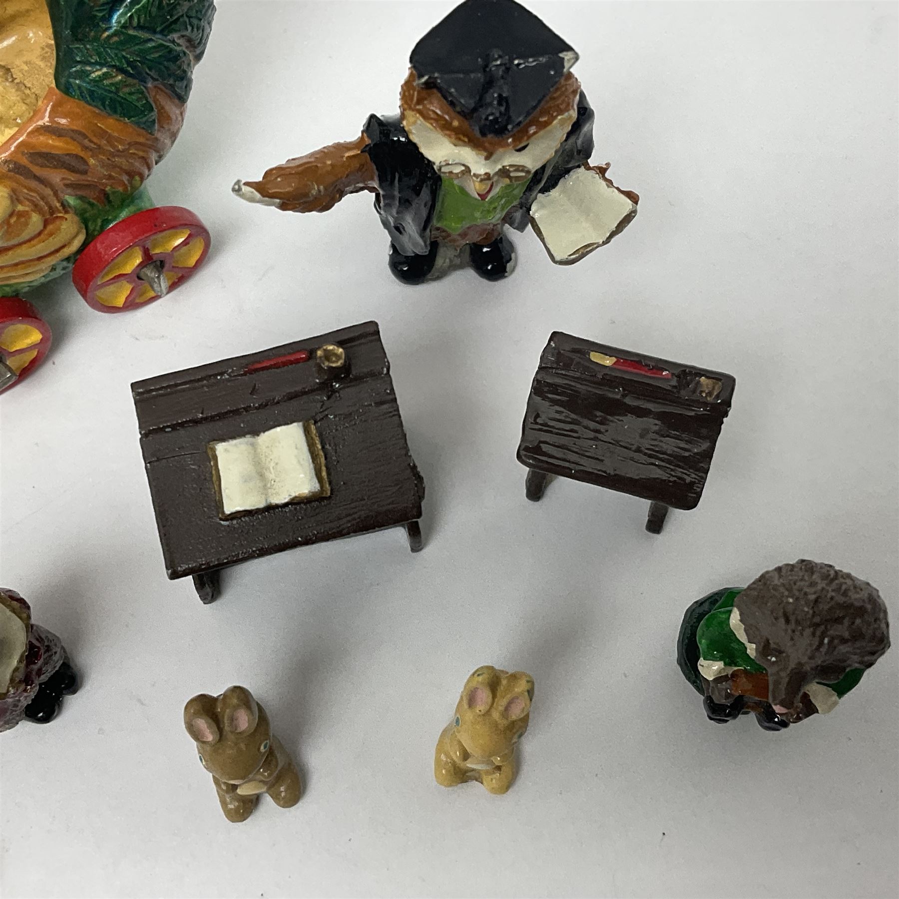 Ten Hantel miniature pewter figures - Image 8 of 9