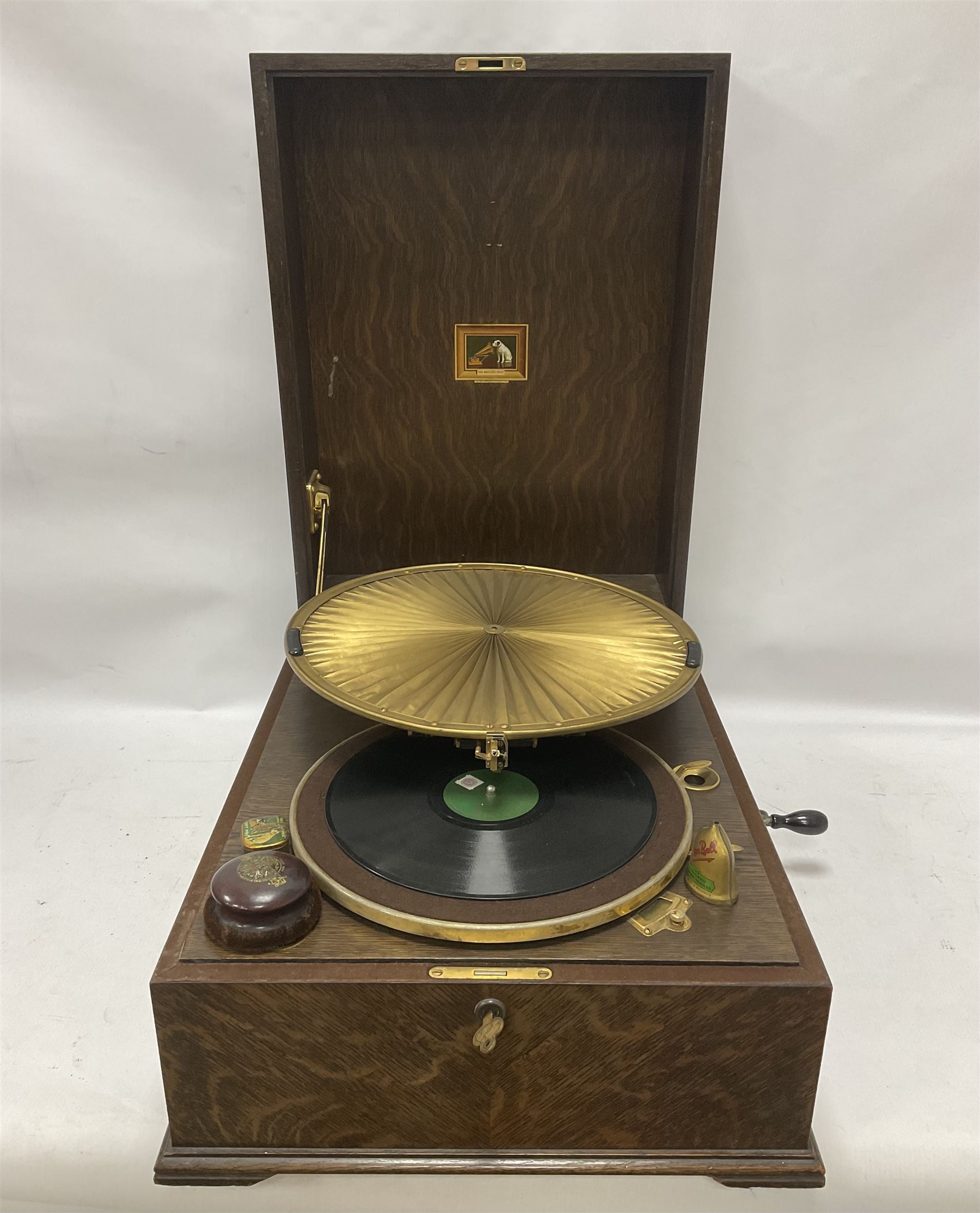 His Master's Voice Lumiere Gramophone - Image 2 of 15