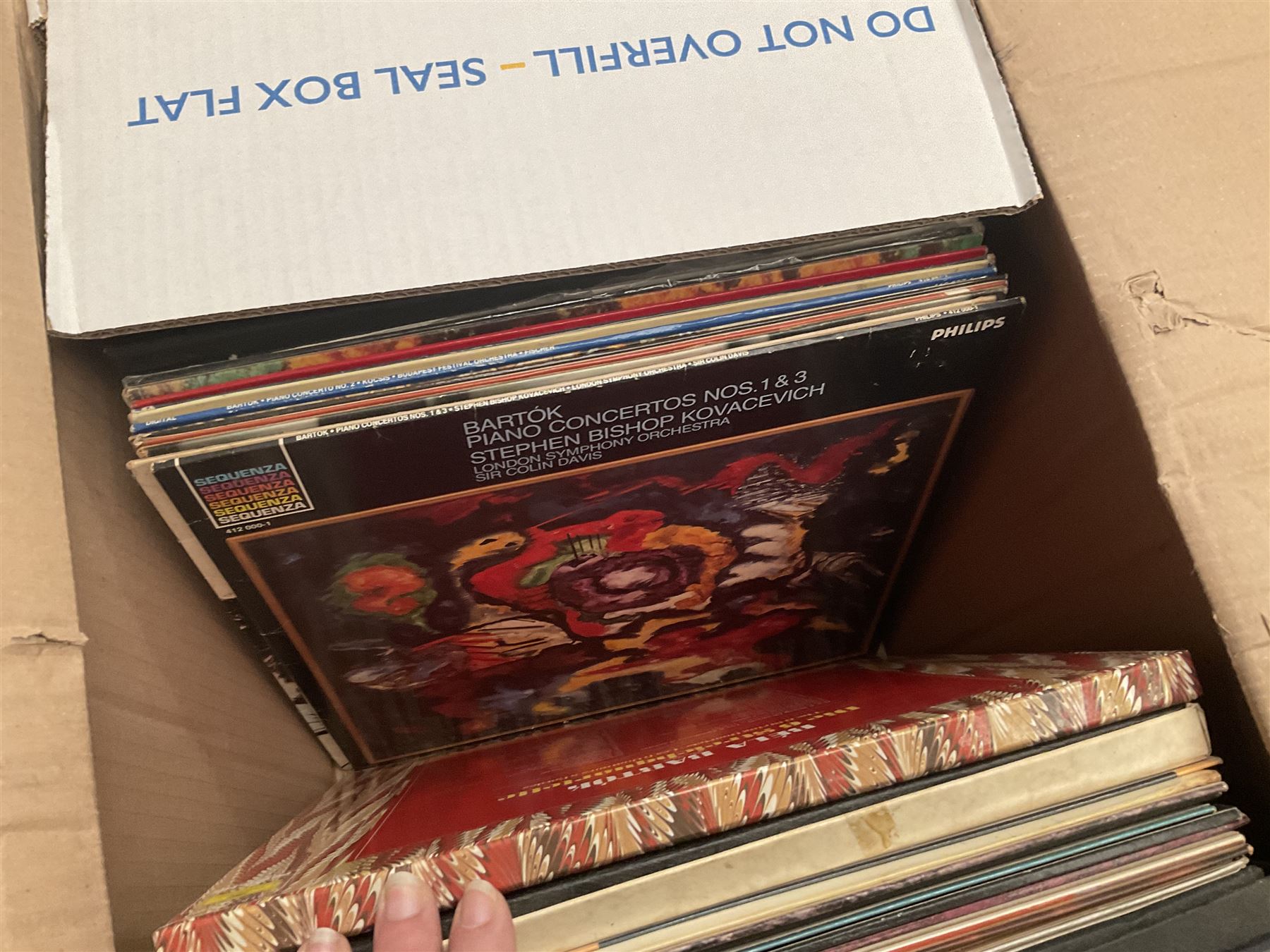 Collection of vinyl LP records in six boxes - Image 10 of 13