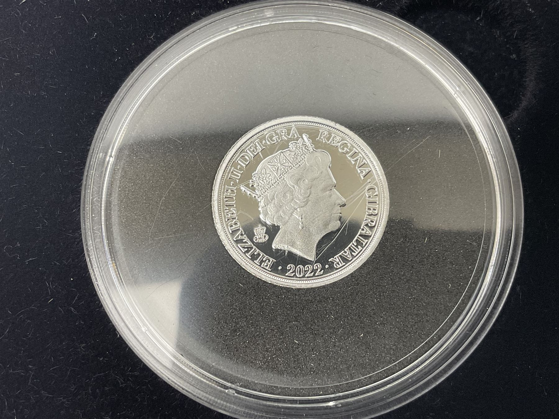 Queen Elizabeth II Gibraltar 2002 five coin silver-proof collection - Image 3 of 13