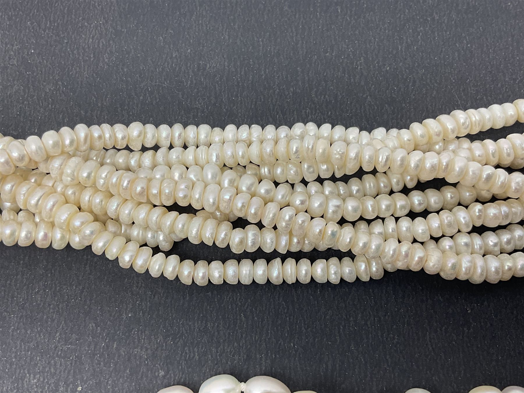 Two fresh water pearl bracelets - Image 6 of 7