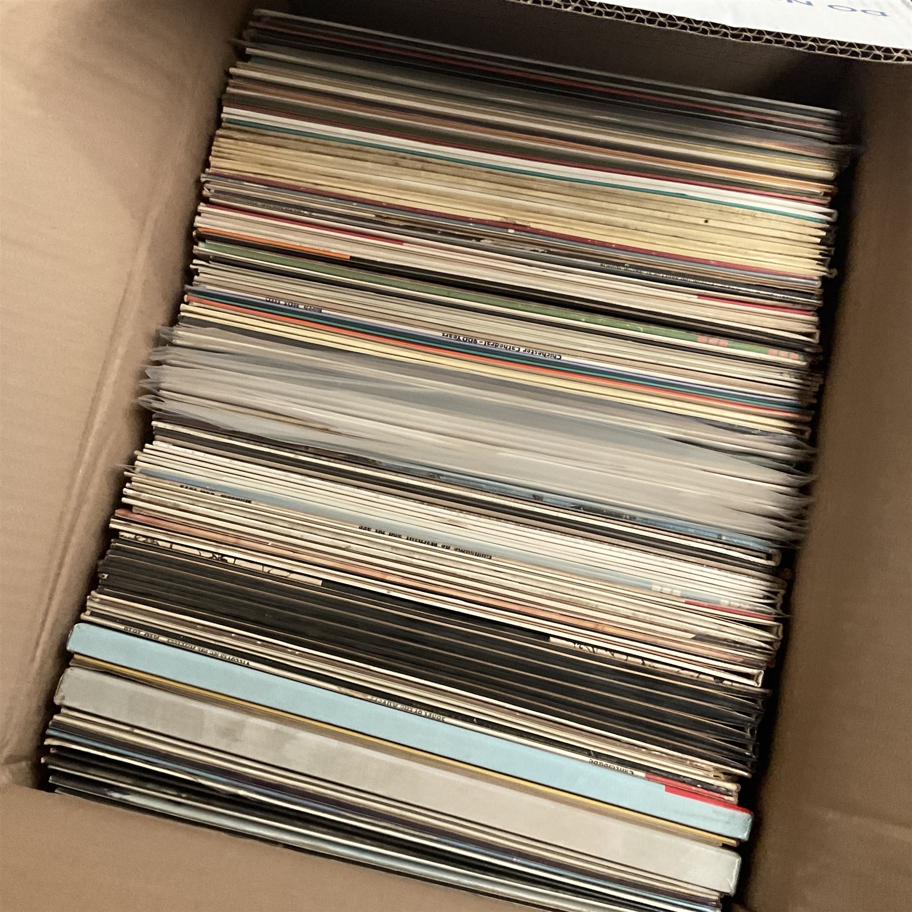 Collection of vinyl LP records in four boxes - Image 2 of 10