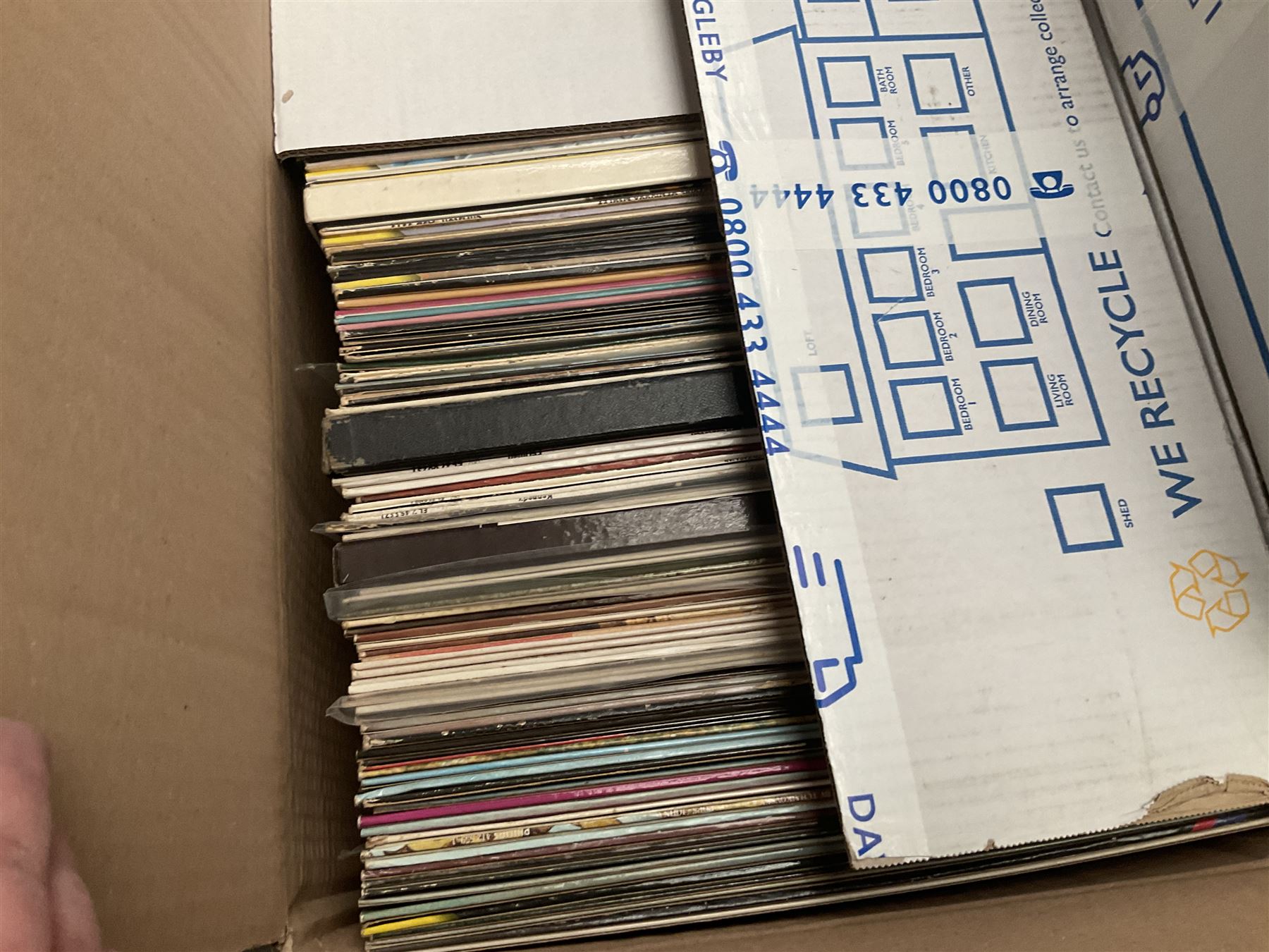 Collection of vinyl LP records in six boxes - Image 9 of 9