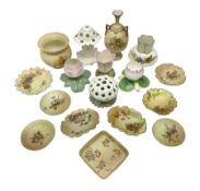 Collection of Royal Worcester and similar ceramics