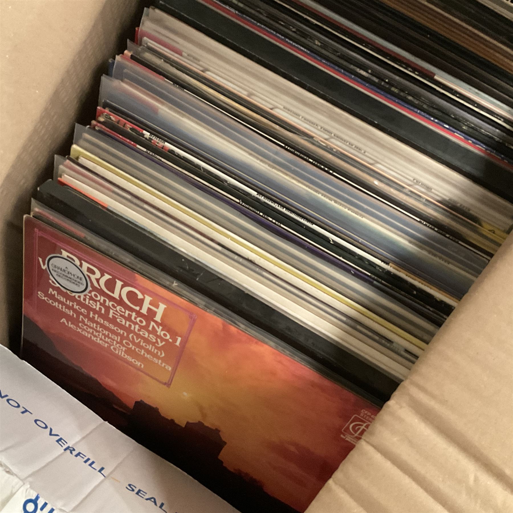 Collection of vinyl LP records in four boxes - Image 13 of 16
