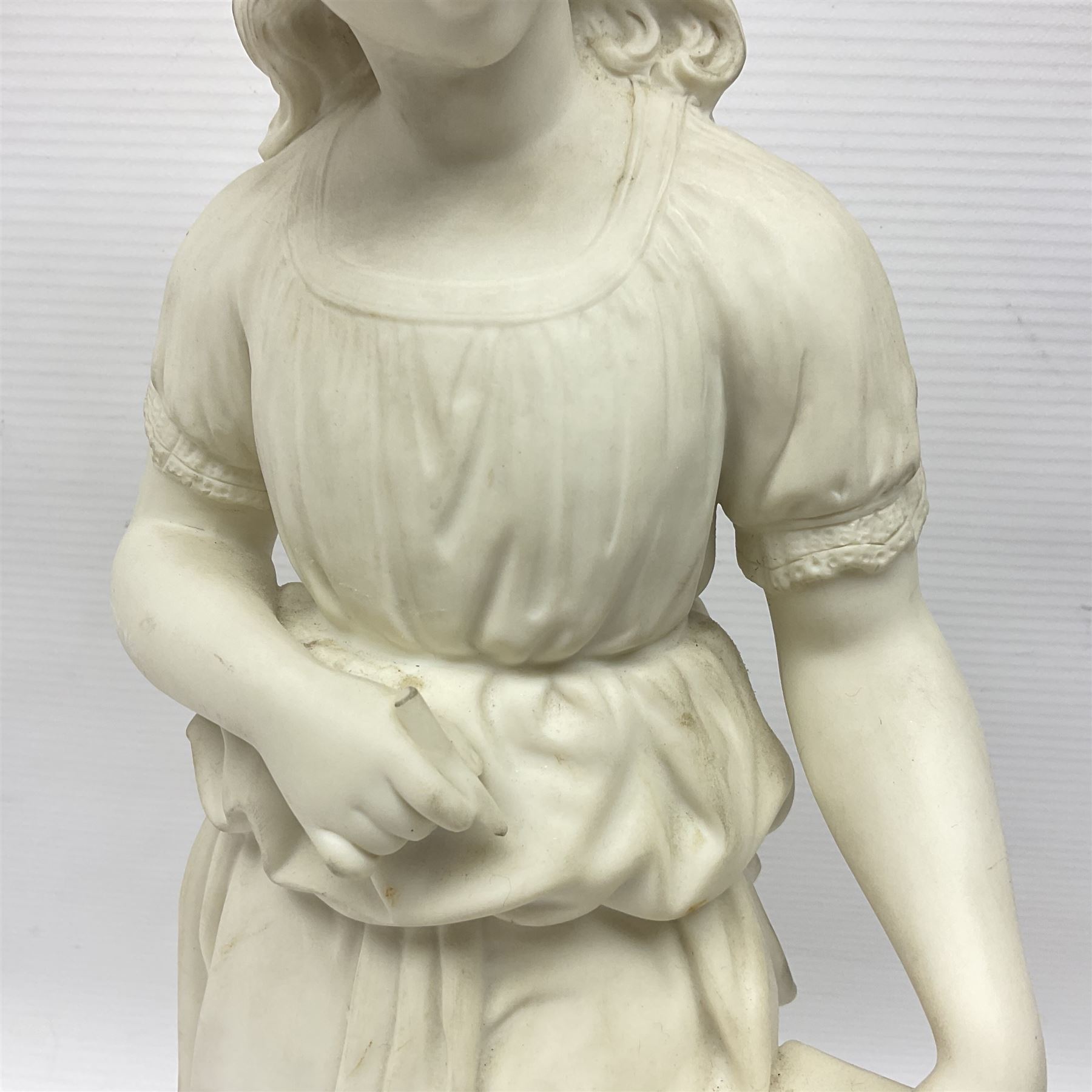 19th century Copeland Parian Ware figure - Image 3 of 16