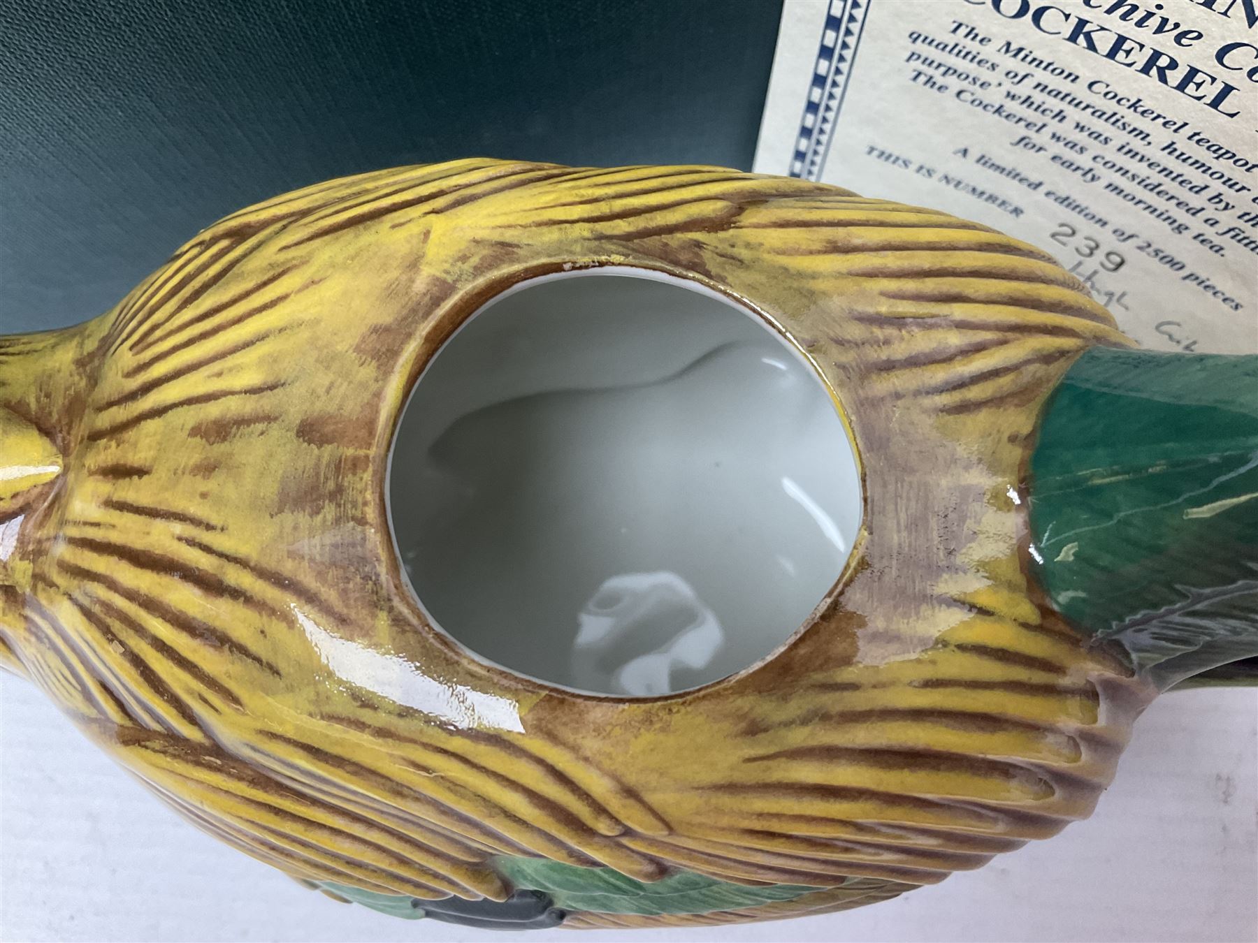 Minton Archive collection cockerel teapot - Image 6 of 12