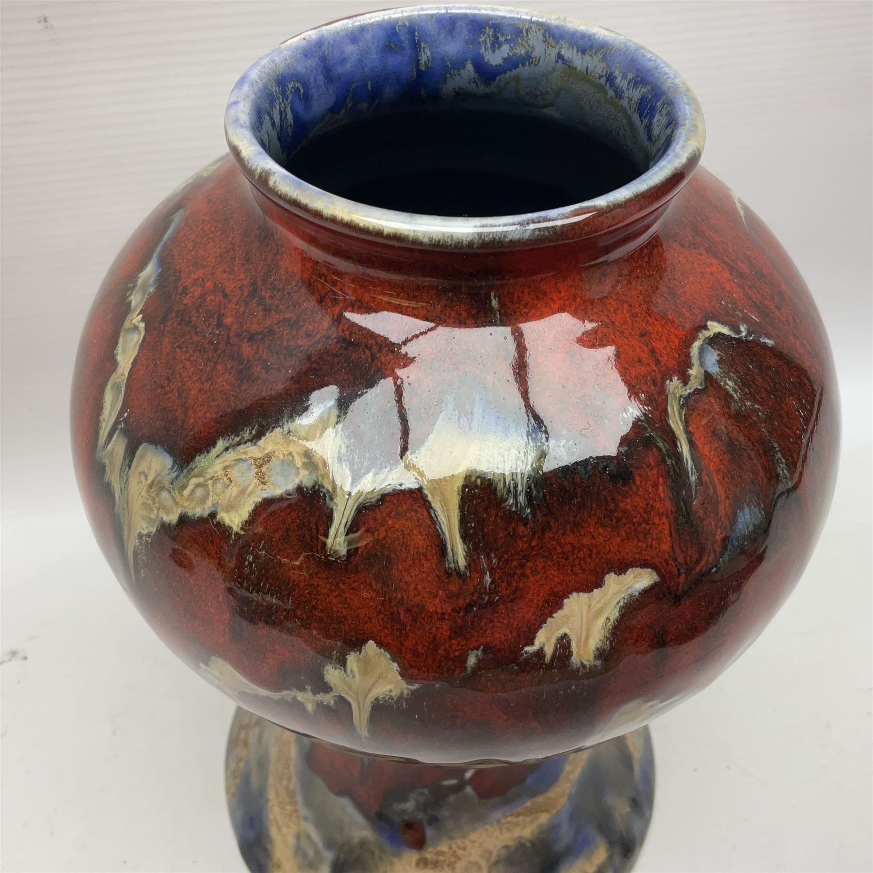 Anita Harris Black Ryden Studio vase - Image 5 of 11