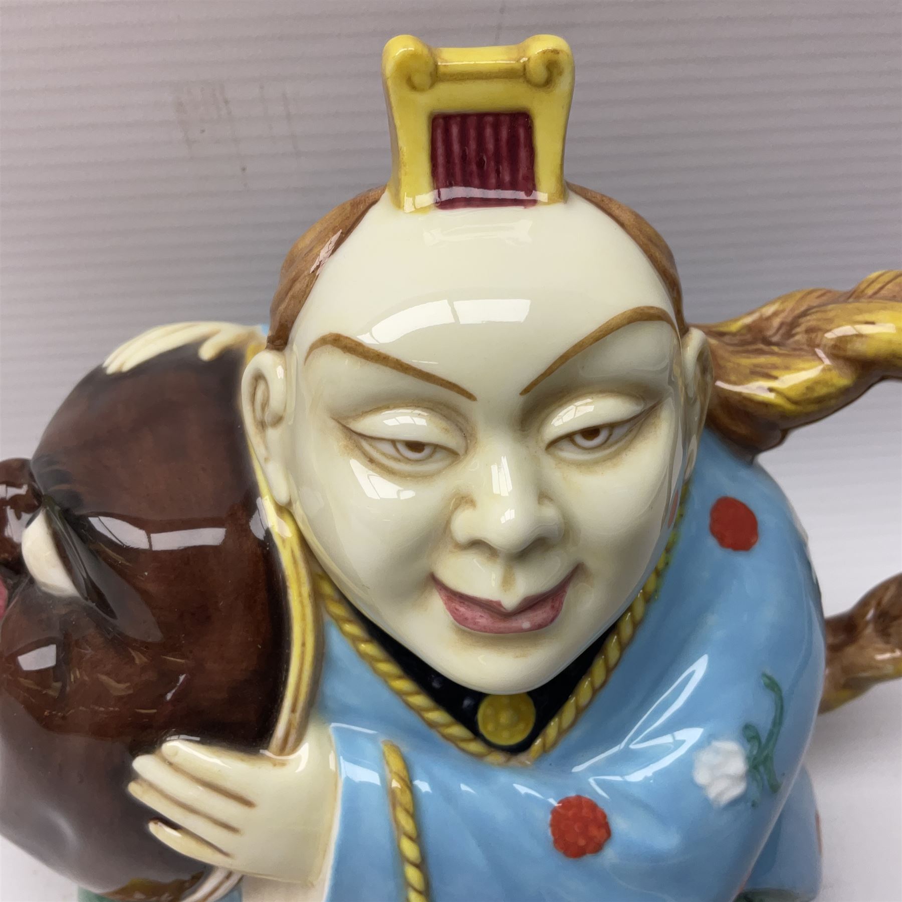 Minton Archive collection chinaman teapot - Image 5 of 12