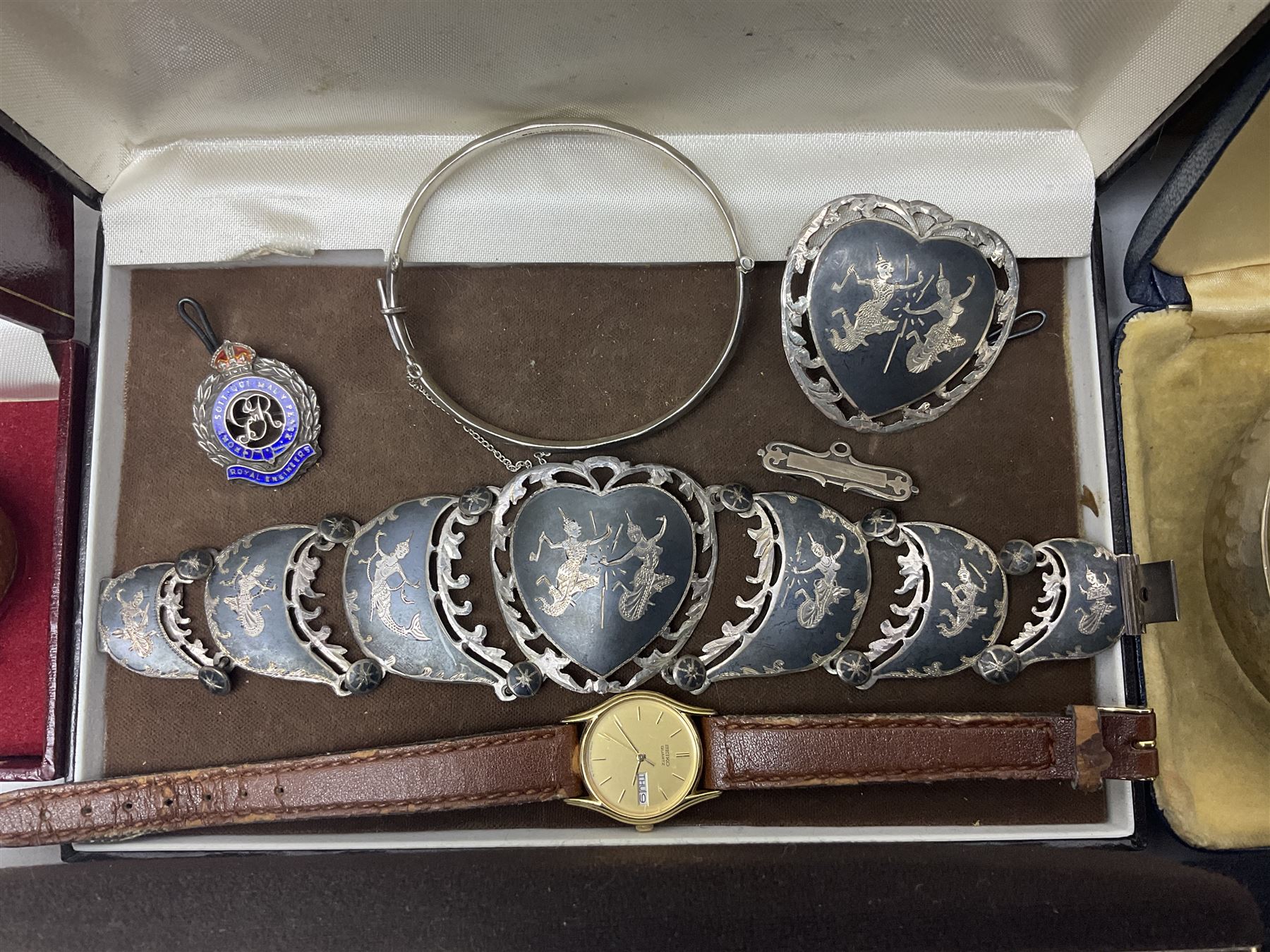 Siam silver bracelet and other silver jewellery - Image 2 of 10