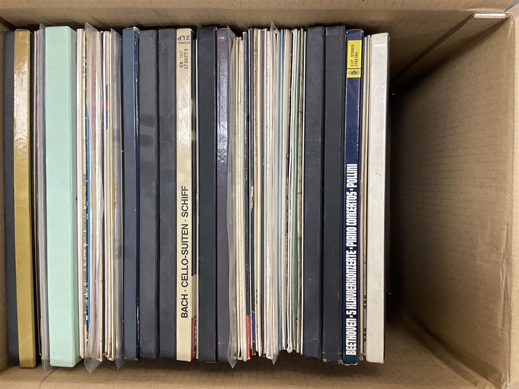 Collection of vinyl LP records in four boxes - Image 5 of 10