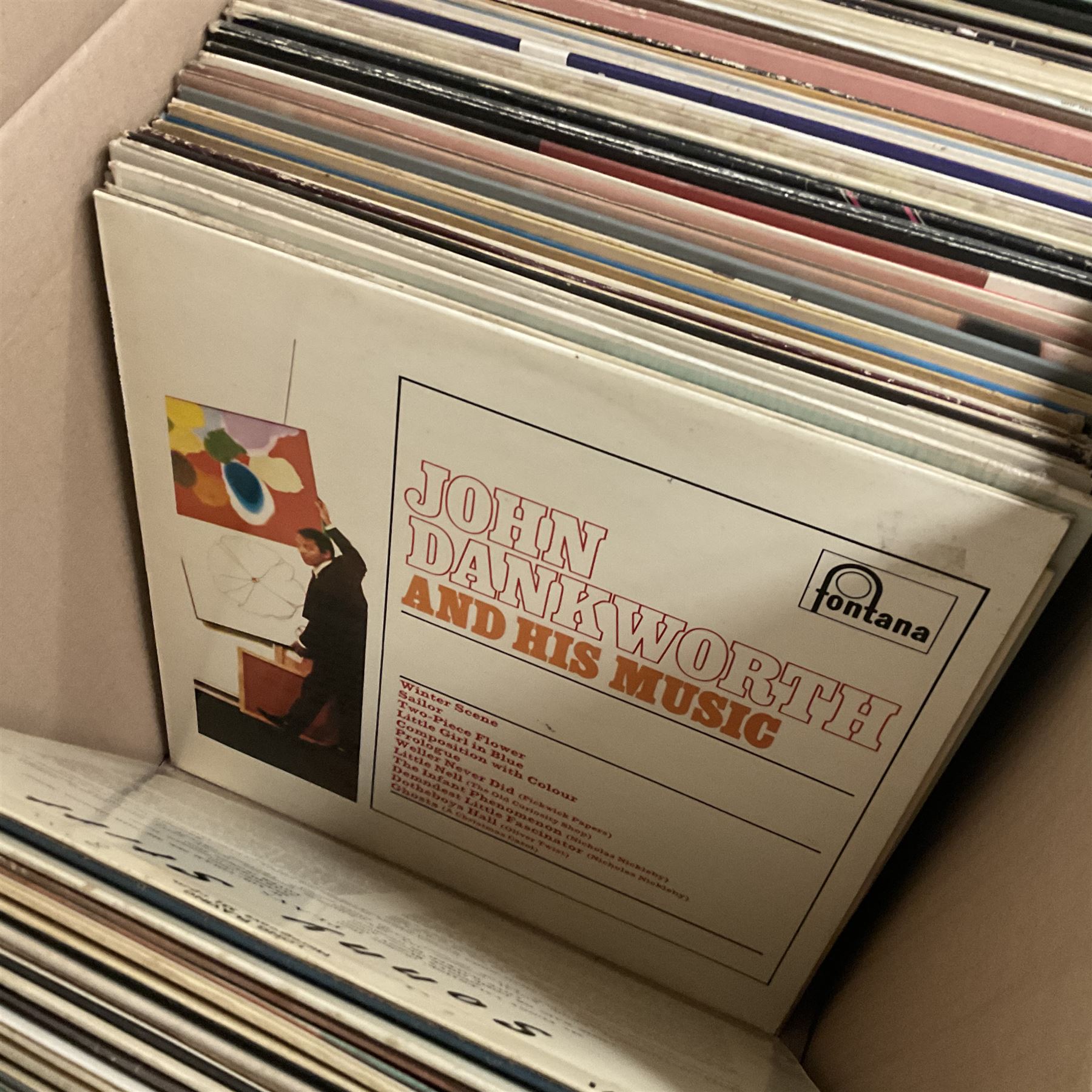 Collection of vinyl LP records in four boxes - Image 8 of 16
