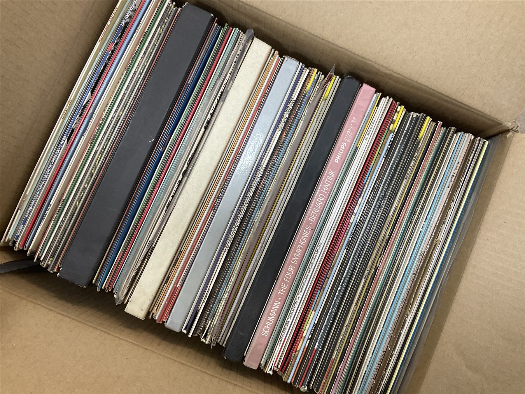 Collection of vinyl LP records in four boxes - Image 9 of 10