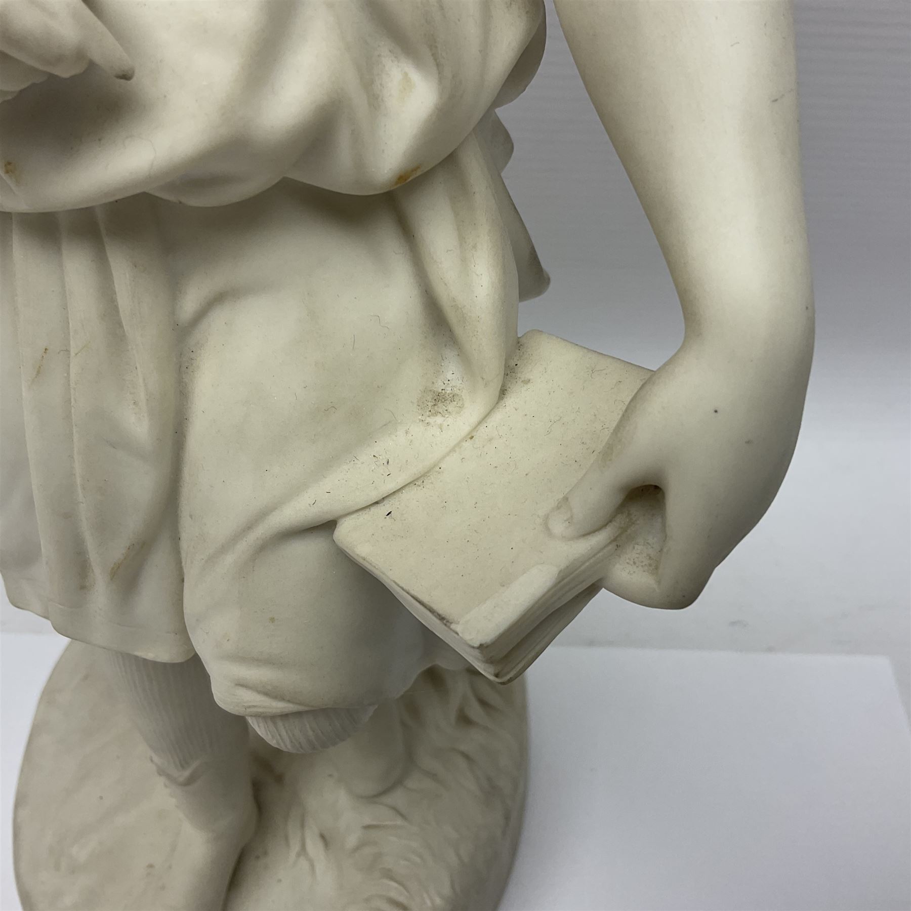 19th century Copeland Parian Ware figure - Image 5 of 16