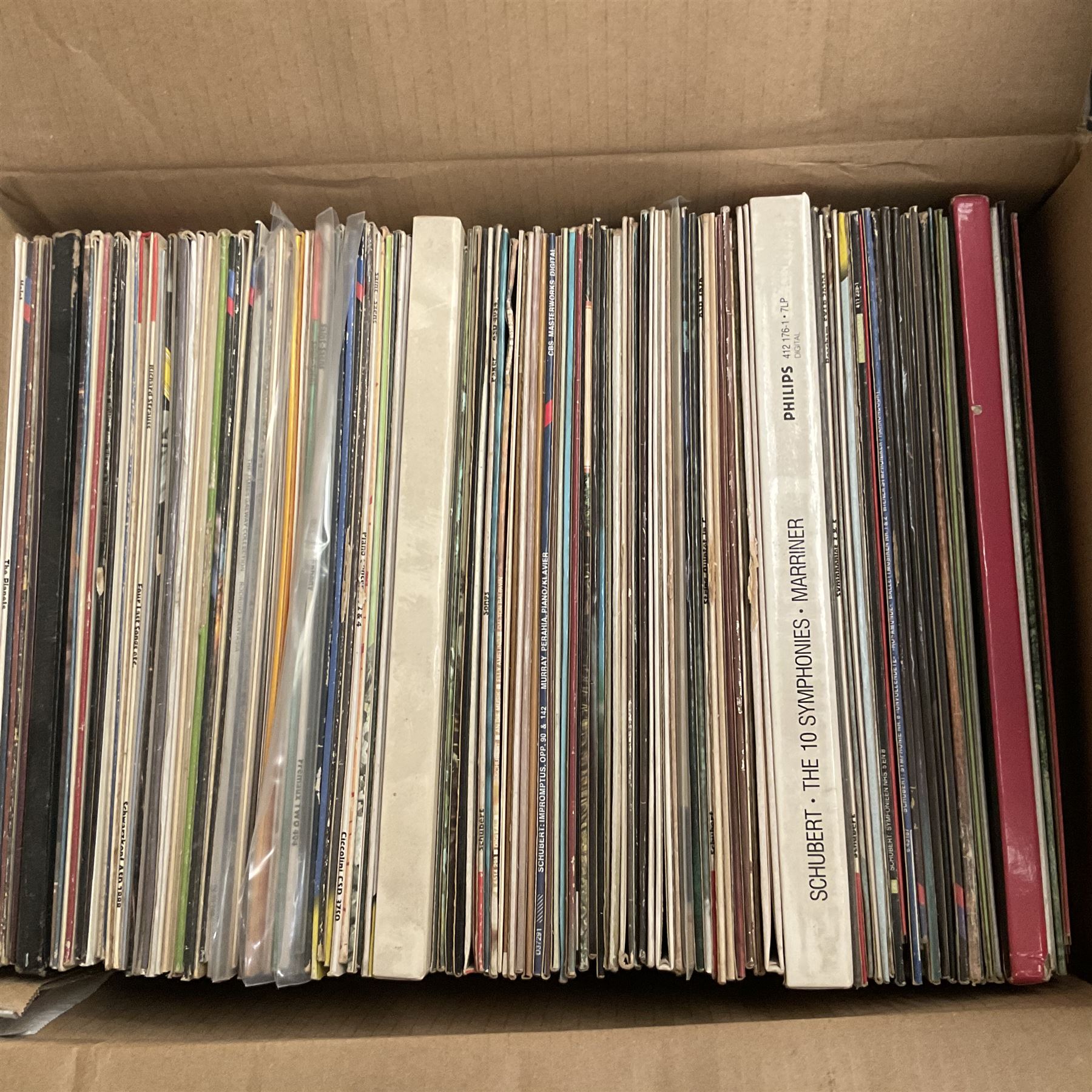 Collection of vinyl LP records in four boxes - Image 3 of 10