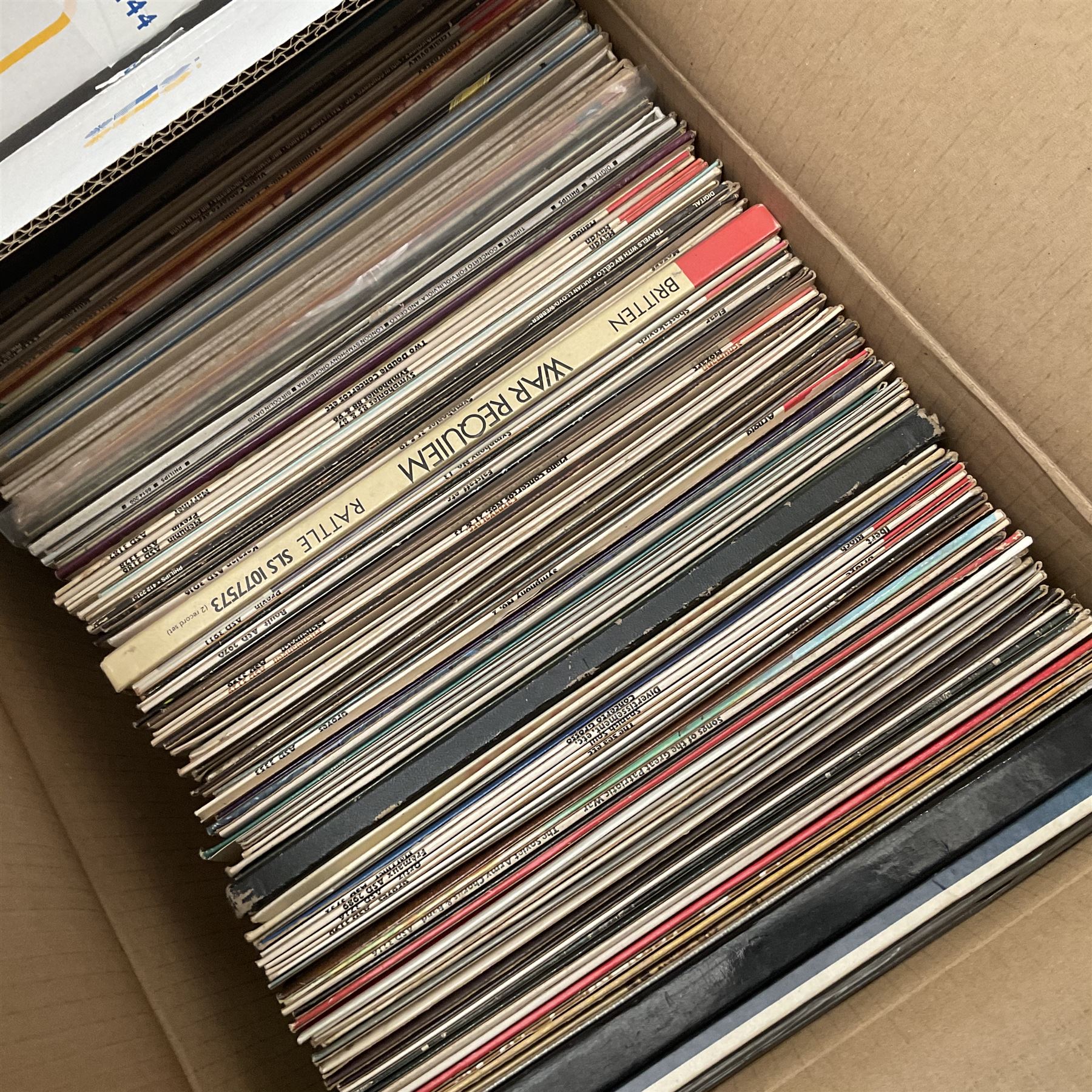 Collection of vinyl LP records in six boxes - Image 6 of 11