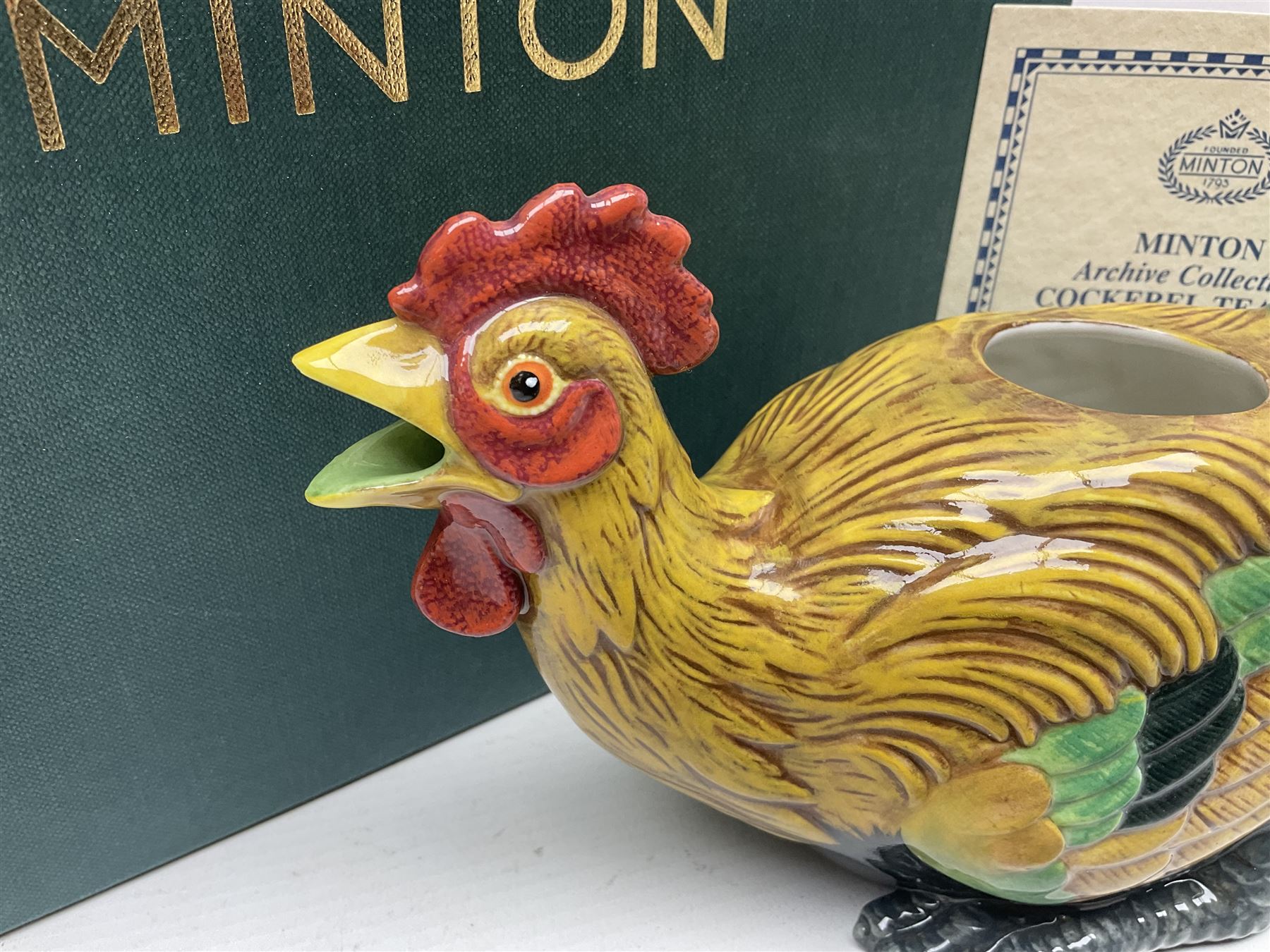 Minton Archive collection cockerel teapot - Image 9 of 12