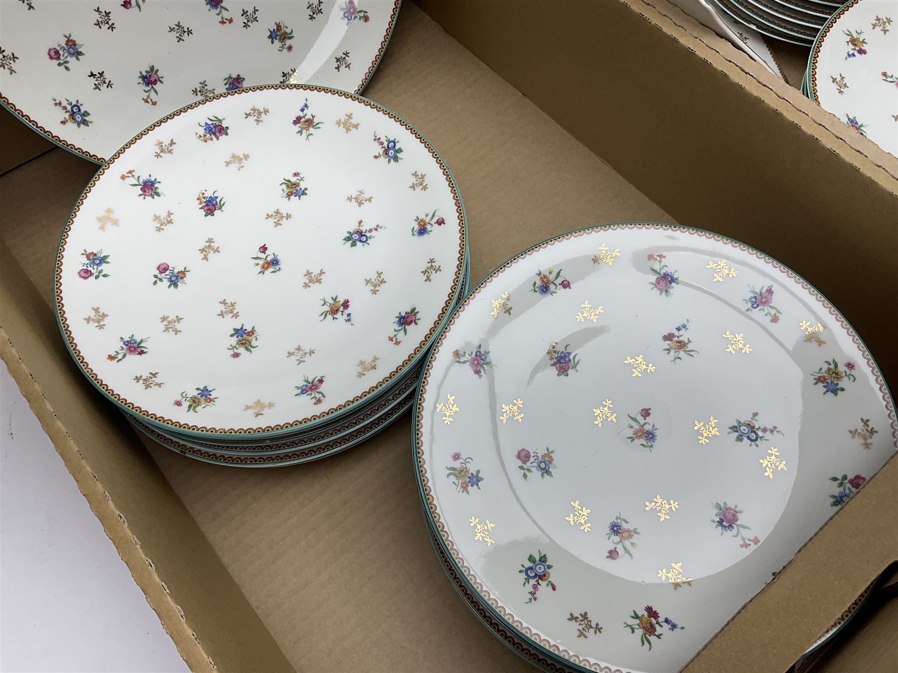 Extensive Limoges for Raynaud & Co tea and dinner service for twelve - Image 8 of 16