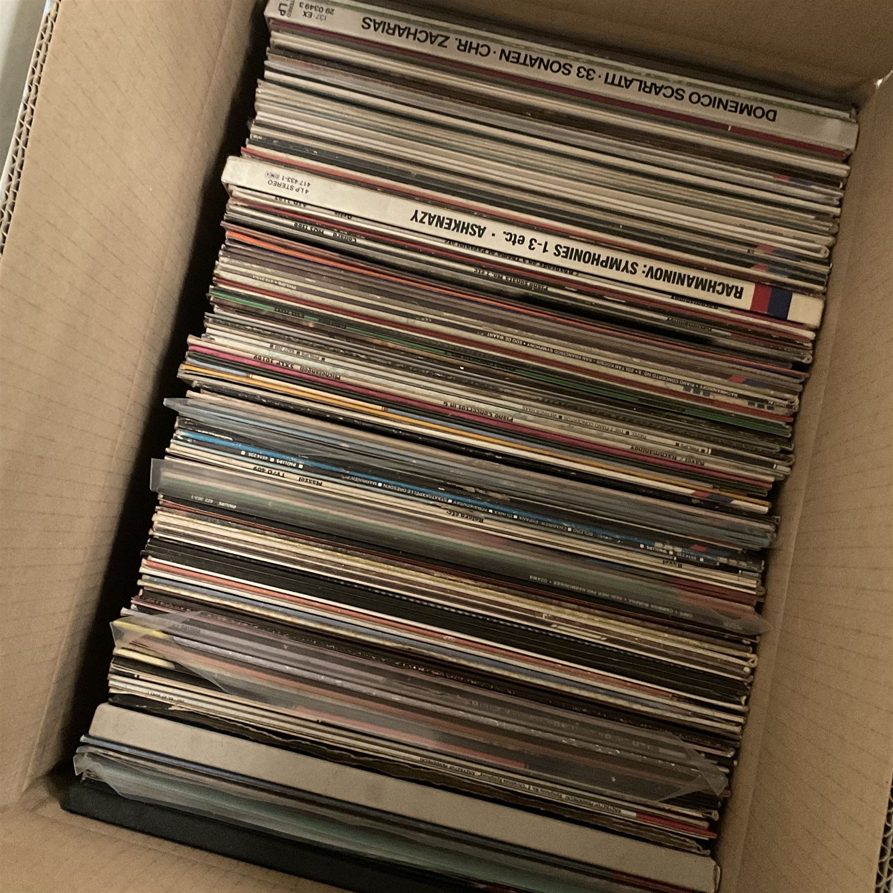 Collection of vinyl LP records in four boxes - Image 11 of 16