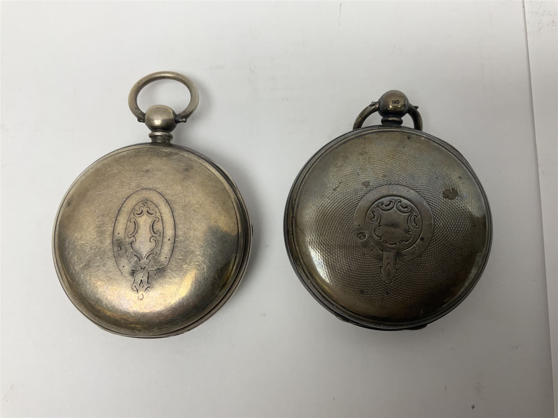 Three Victorian silver lever open face pocket watches including - Image 8 of 14
