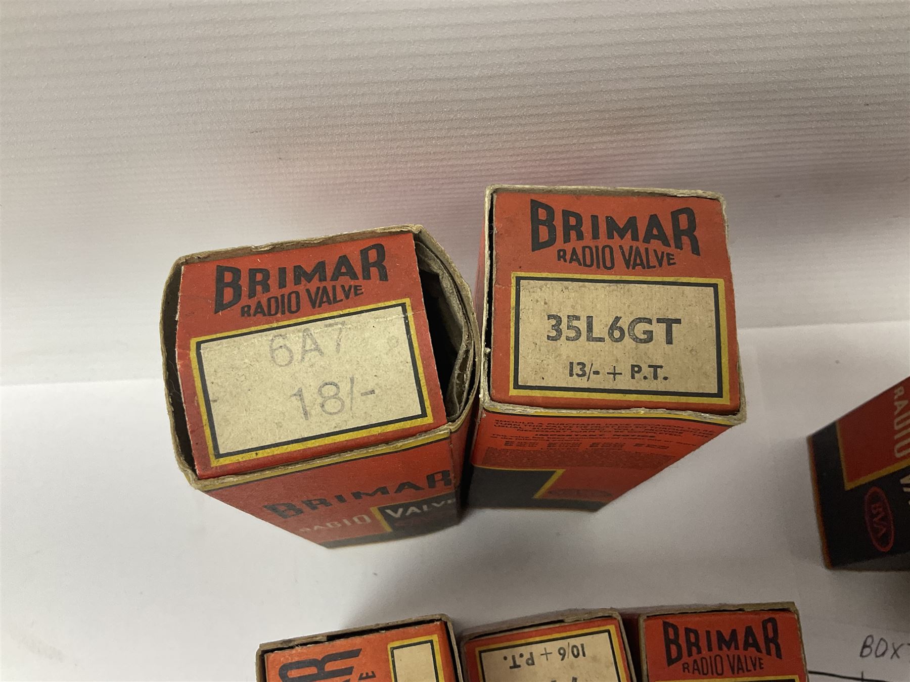 Eleven Brimar thermionic radio valves/vacuum tubes - Image 7 of 10