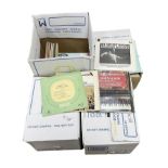 Collection of vinyl LP records in four boxes