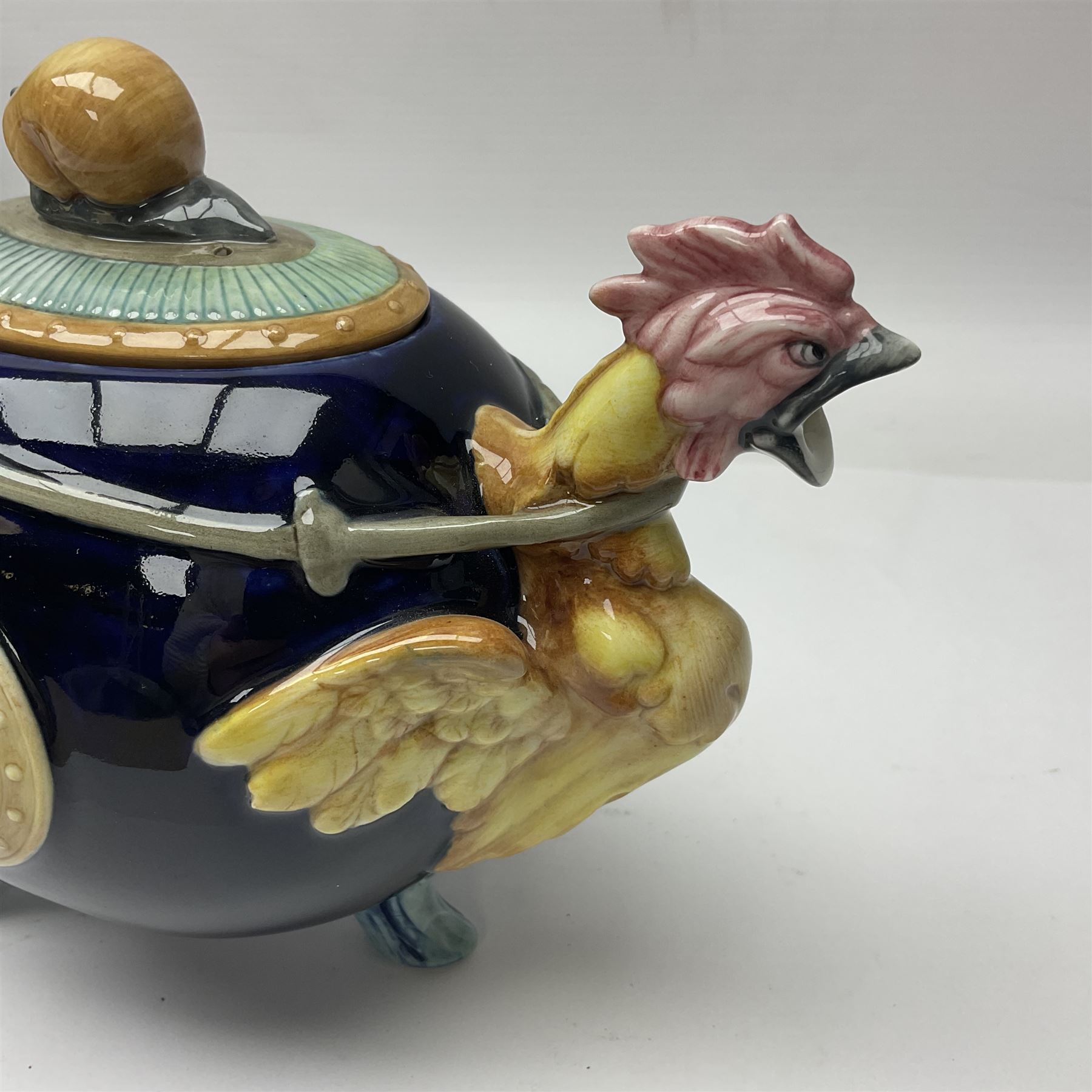 Minton Archive collection cockerel and monkey teapot - Image 7 of 13
