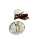 Villeroy & Boch wave cup and saucer
