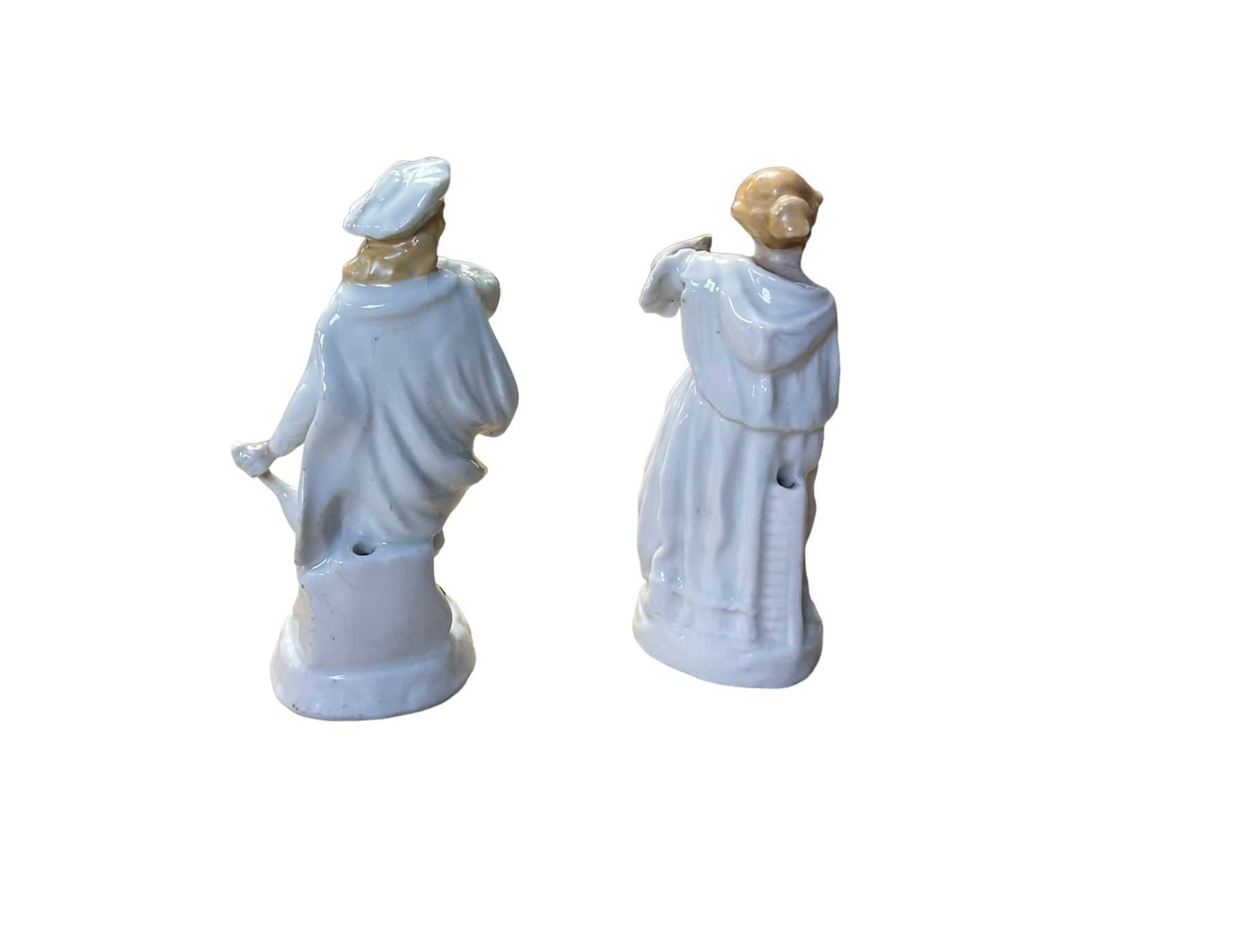 Pair of ceramic figures - Image 3 of 3
