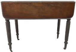 Regency mahogany Pembroke table
