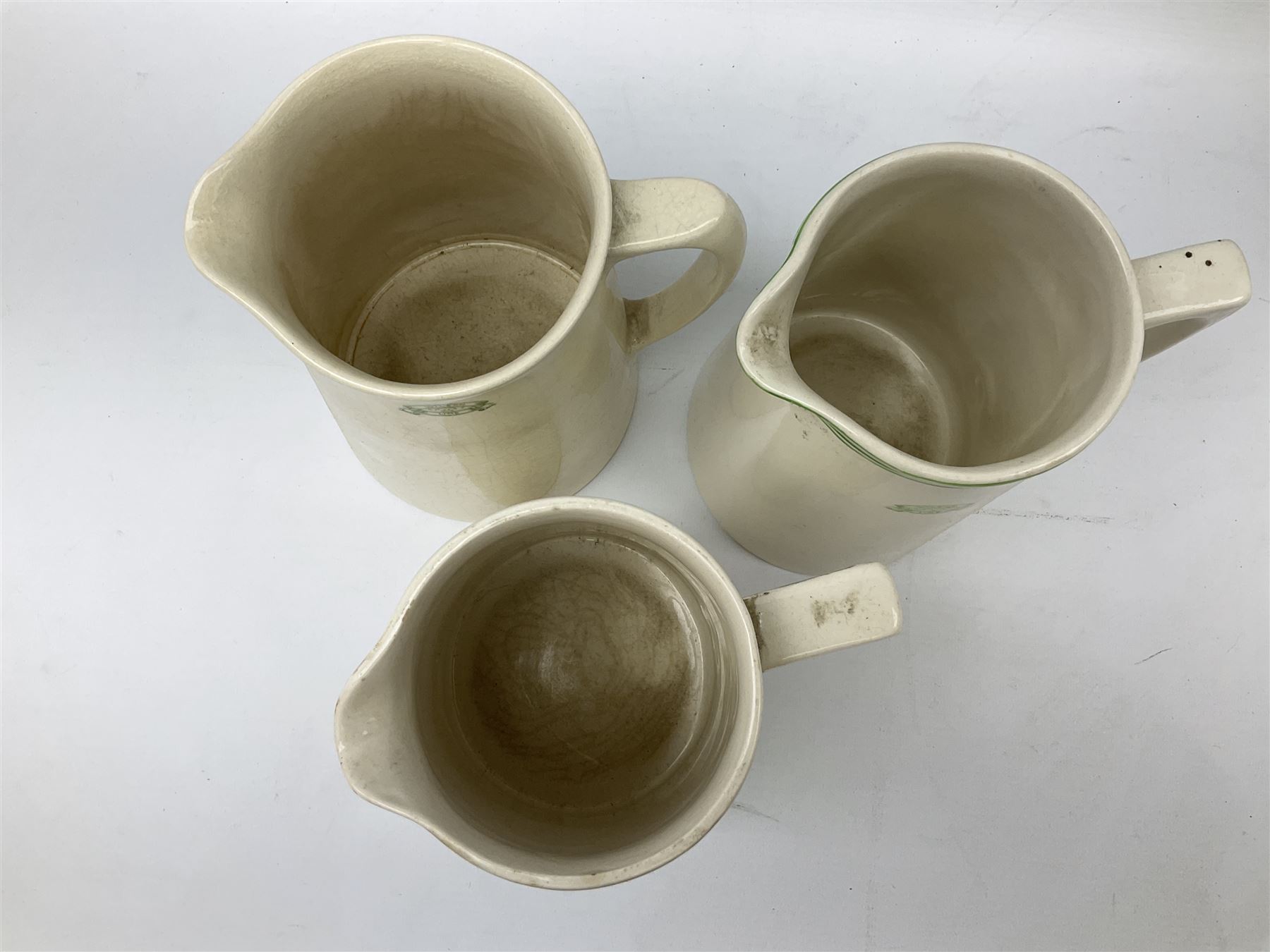 Wilson Line of Hull - five graduated ceramic jugs by Weatherby - Image 9 of 13