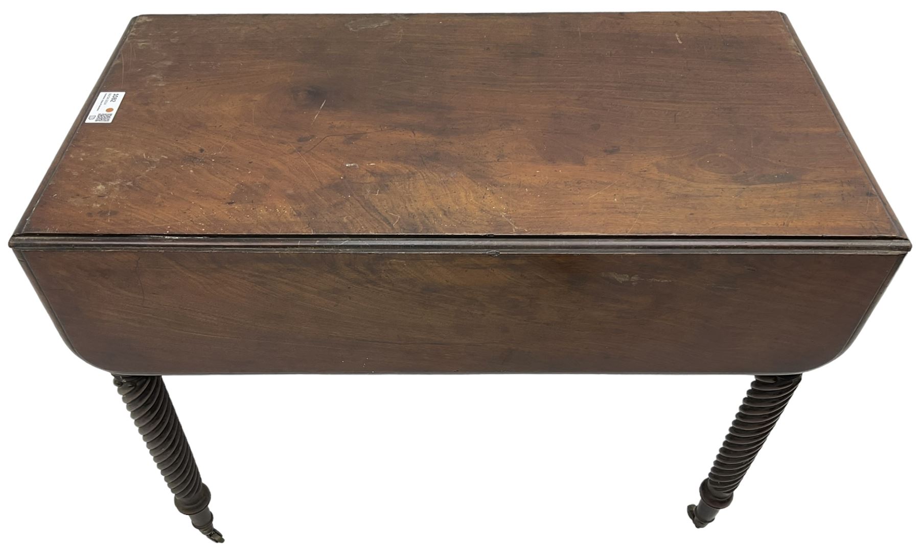 Regency mahogany Pembroke table - Image 2 of 5