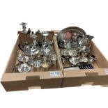 Group of silver plated wares